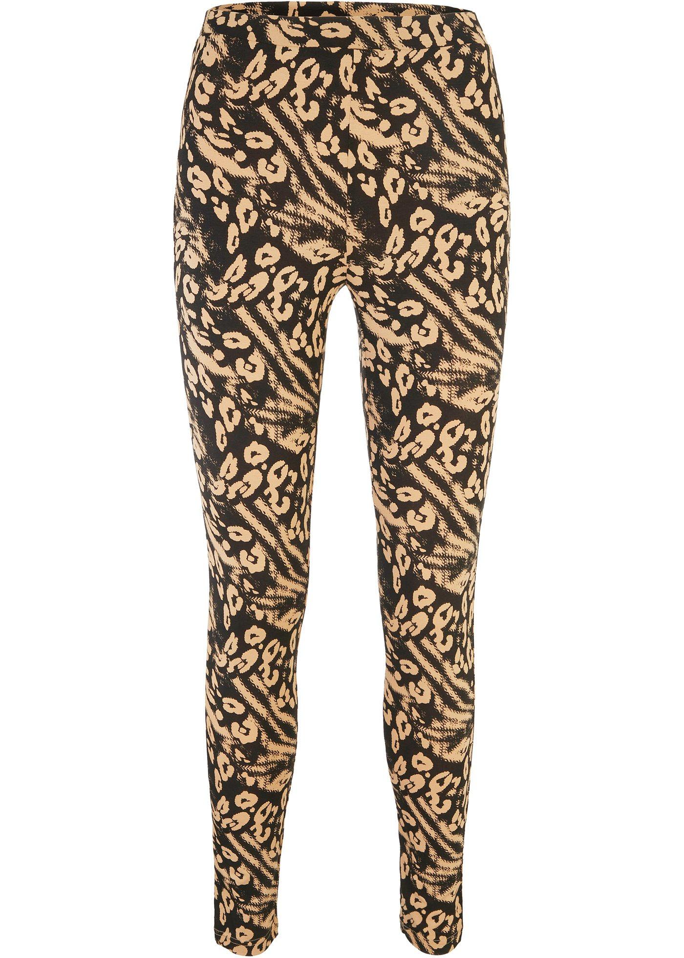 Legging léopard en viscose