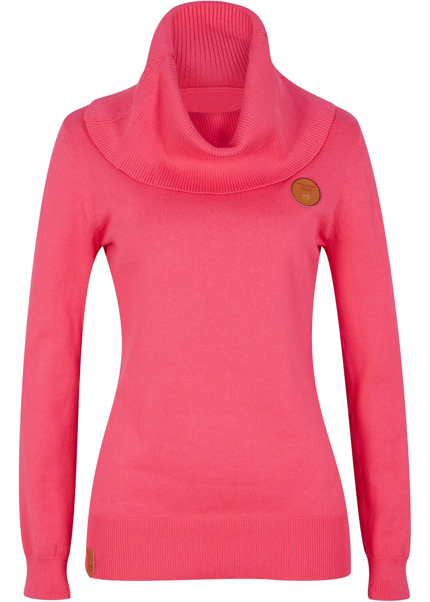 Pull en fine maille à col large