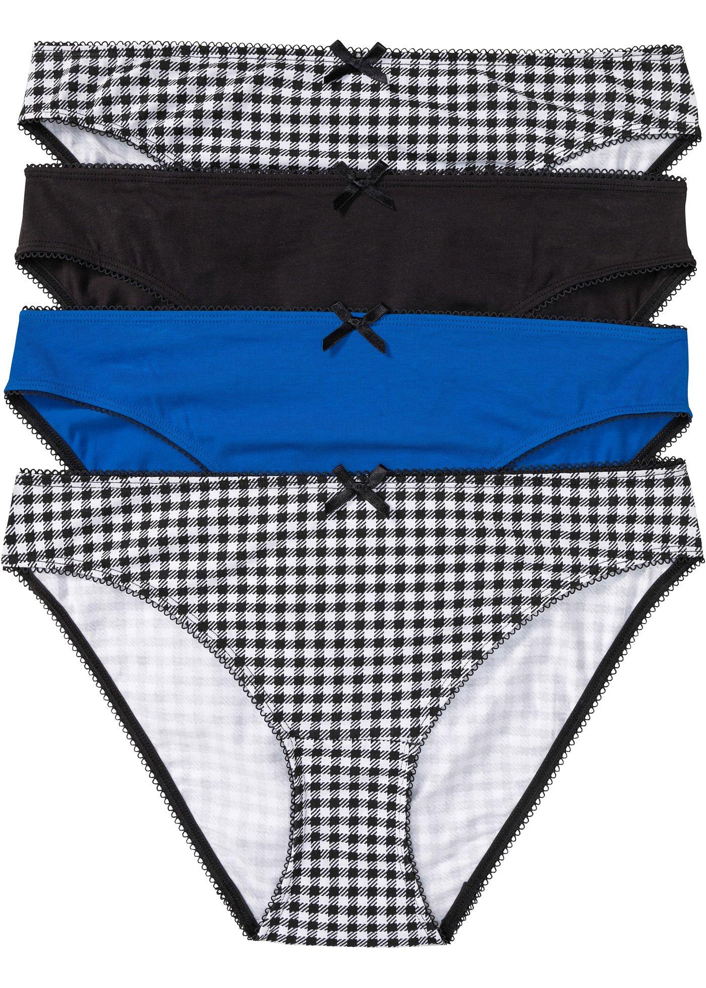 Lot de 4 slips avec coton