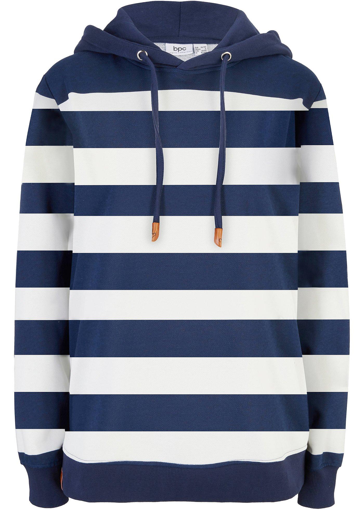 Sweat-shirt à capuche en coton