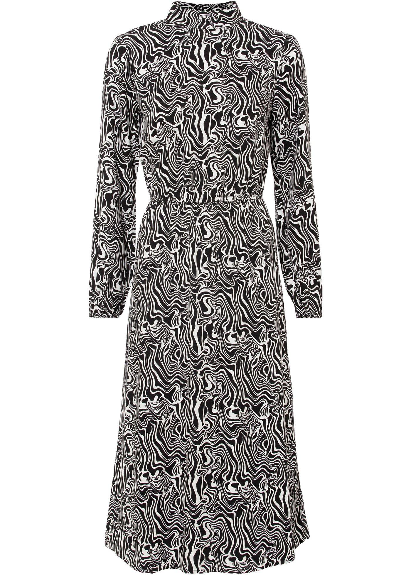 Robe longue avec découpe