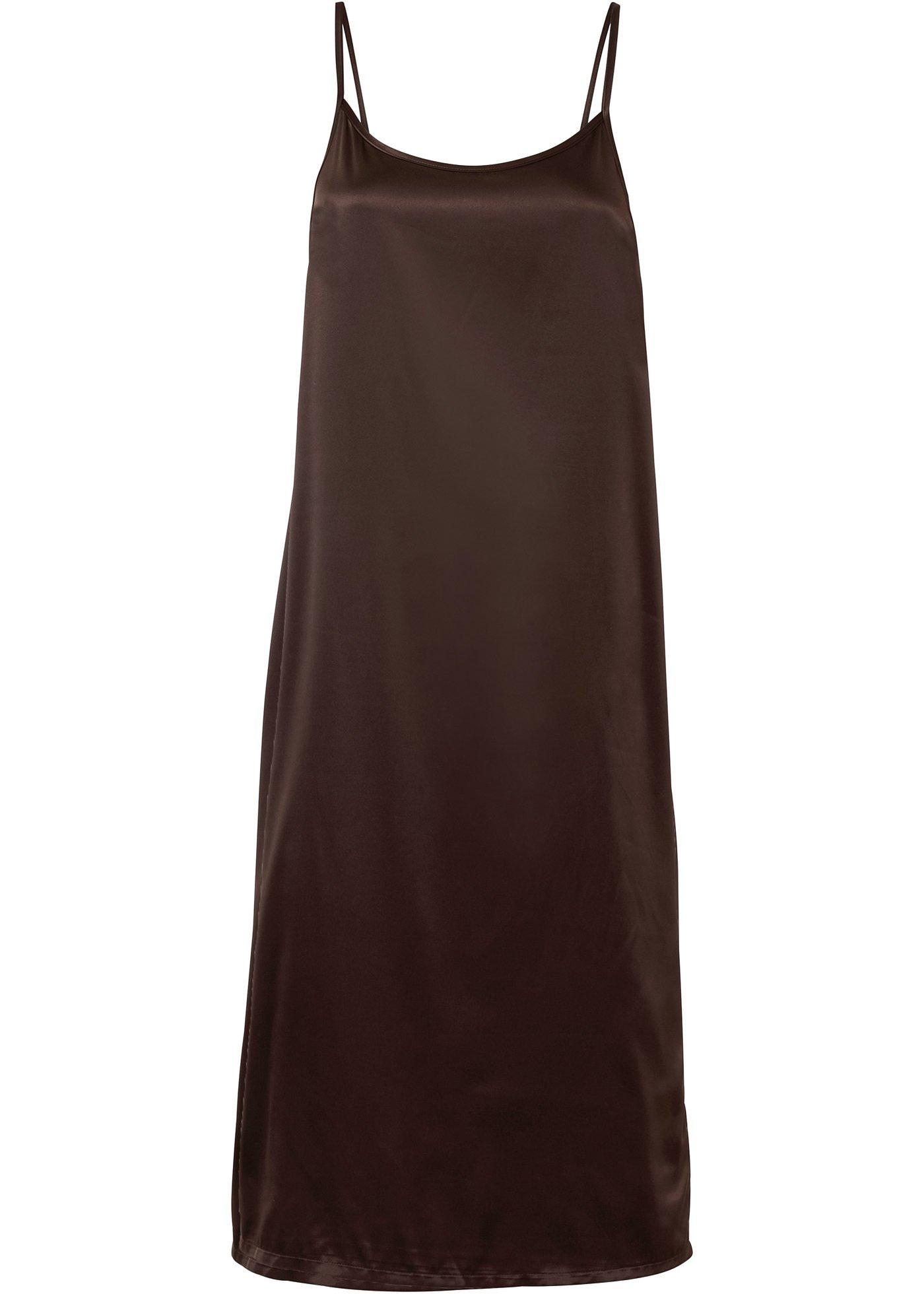 Nuisette midi en satin avec aspect soyeux