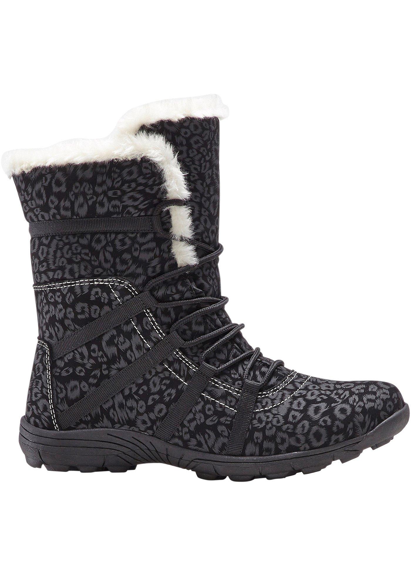 Boots d'hiver à lacets