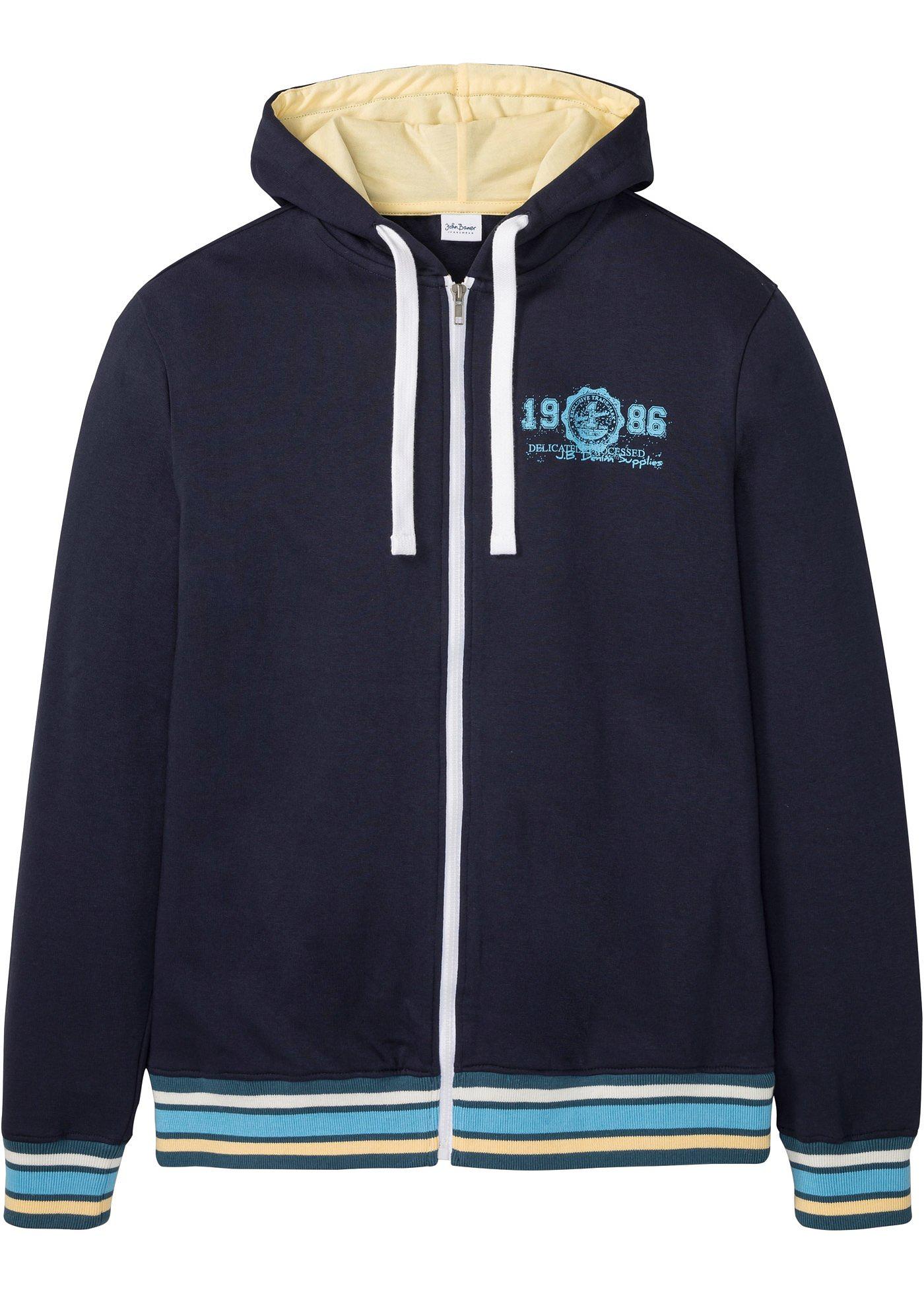 Gilet sweat à capuche