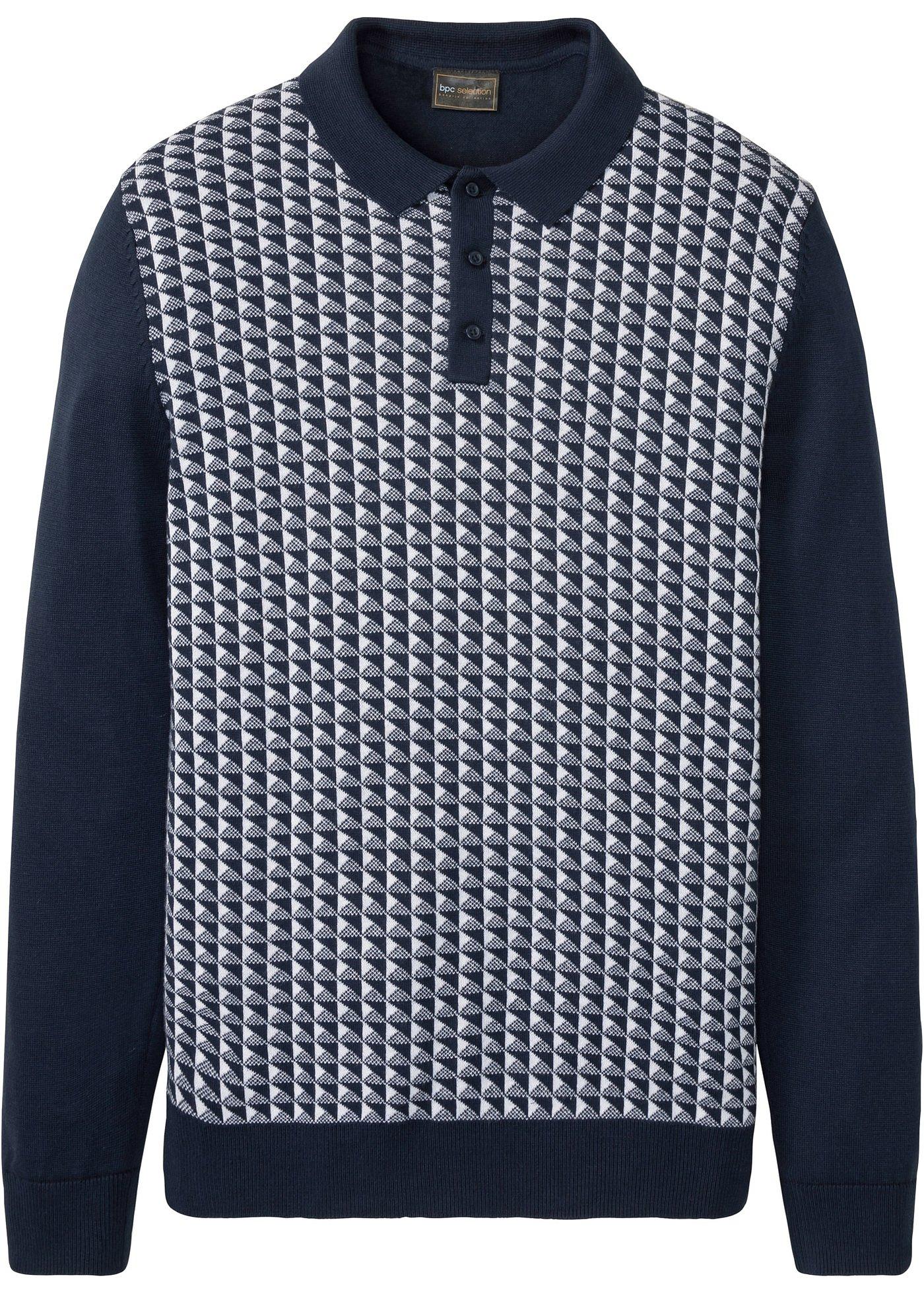 Pull à col polo Slim Fit