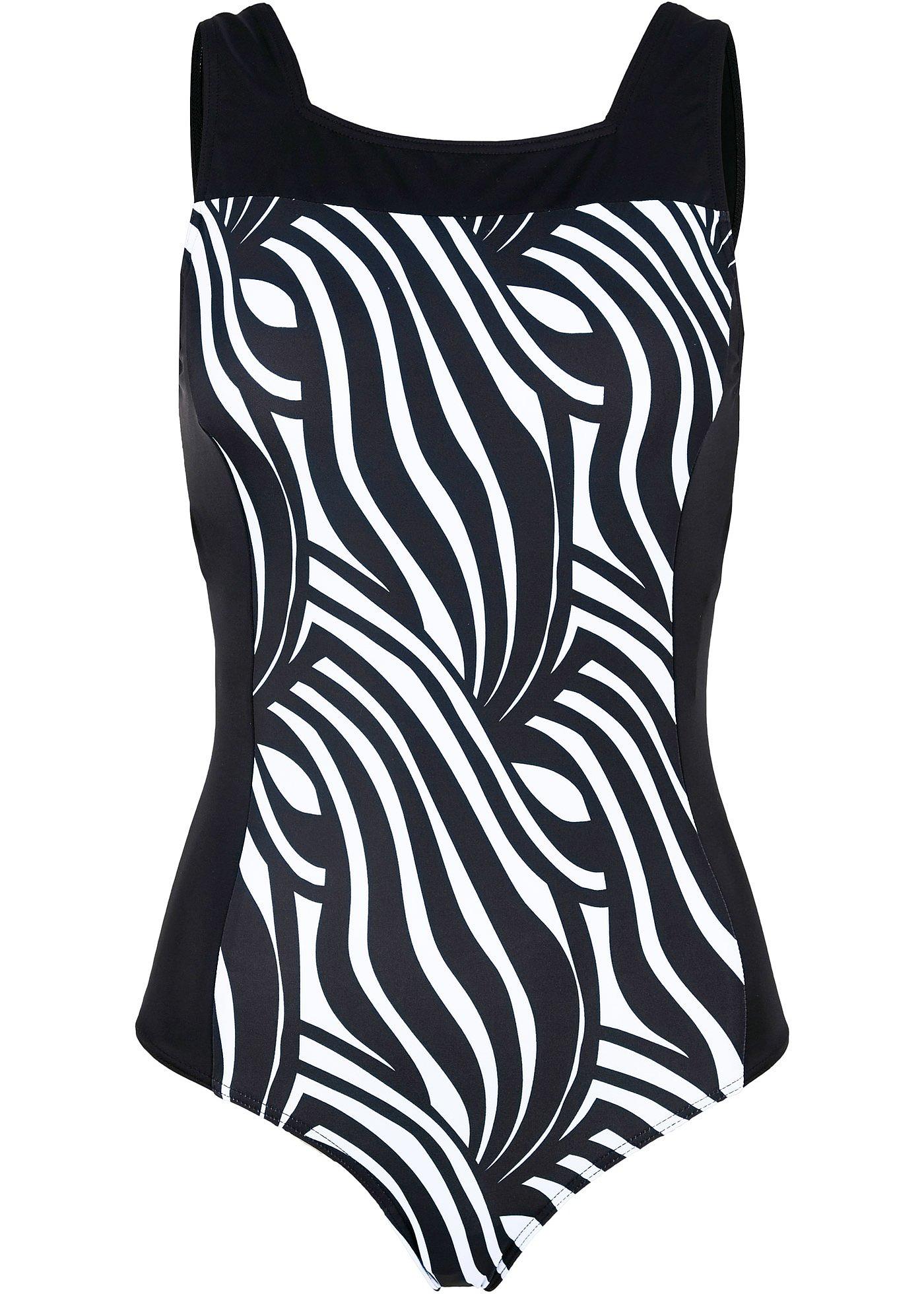 Maillot 1 pièce avec polyamide recyclé