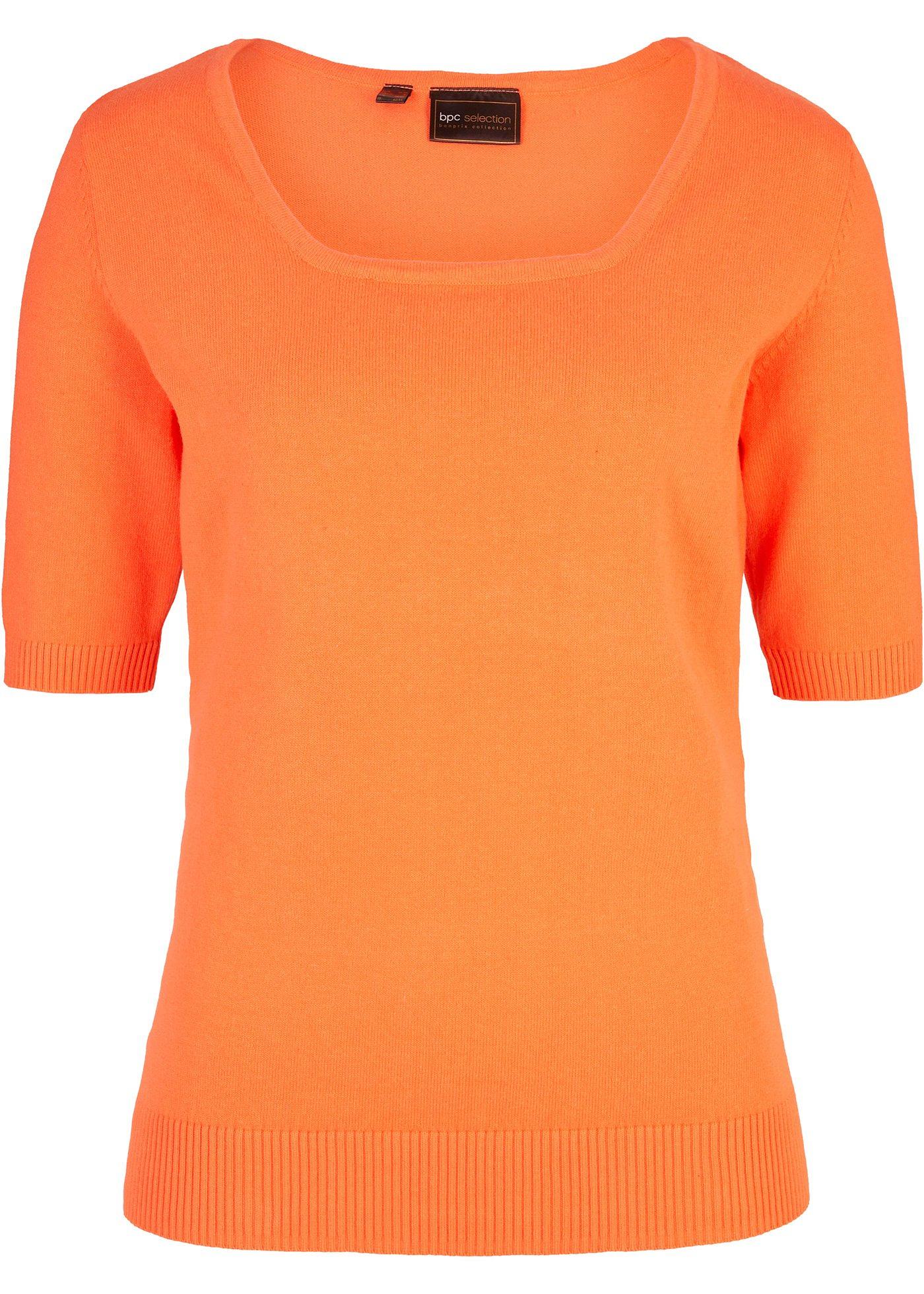 Pull à encolure carrée