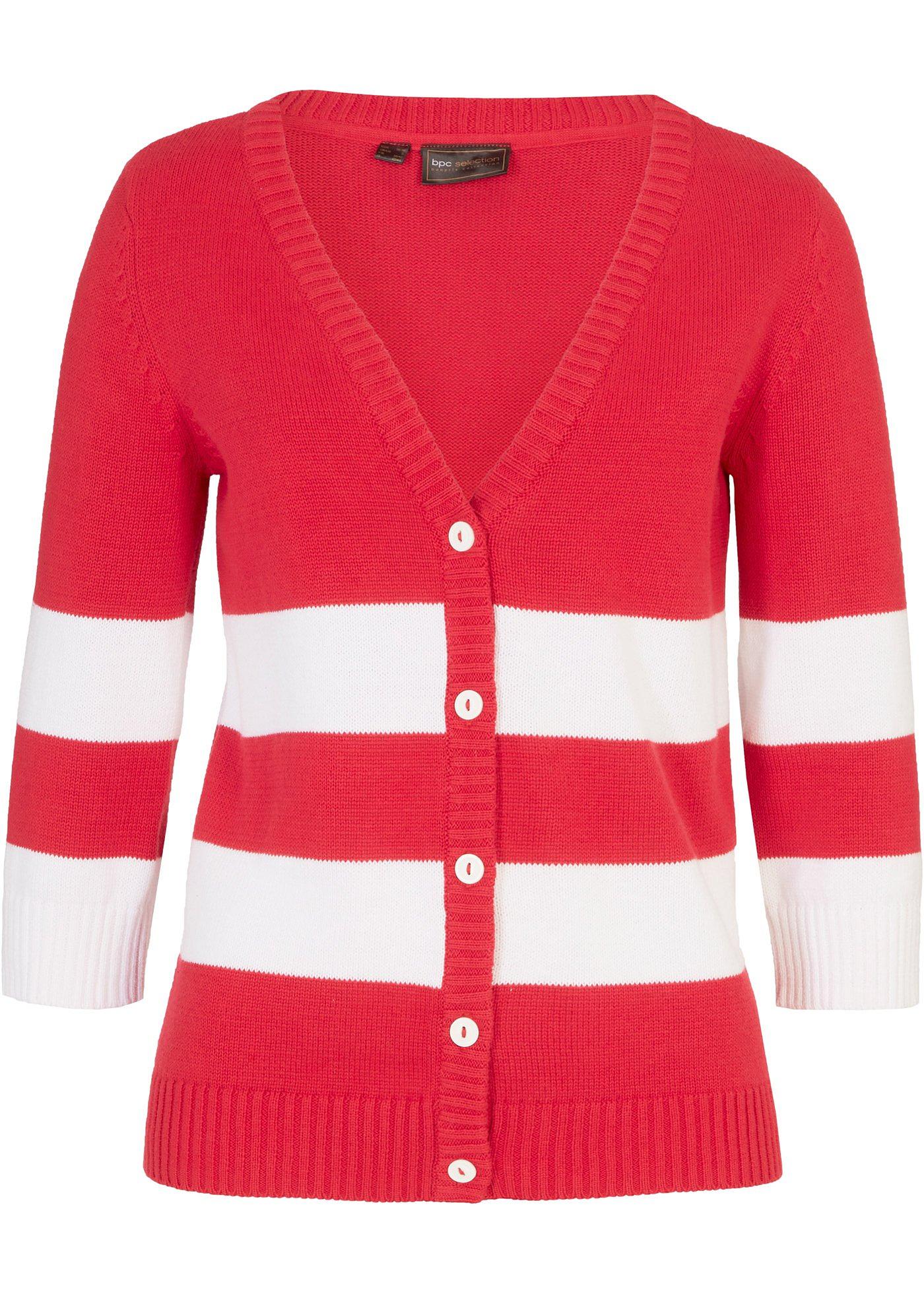 Image de Gilet en maille à rayures