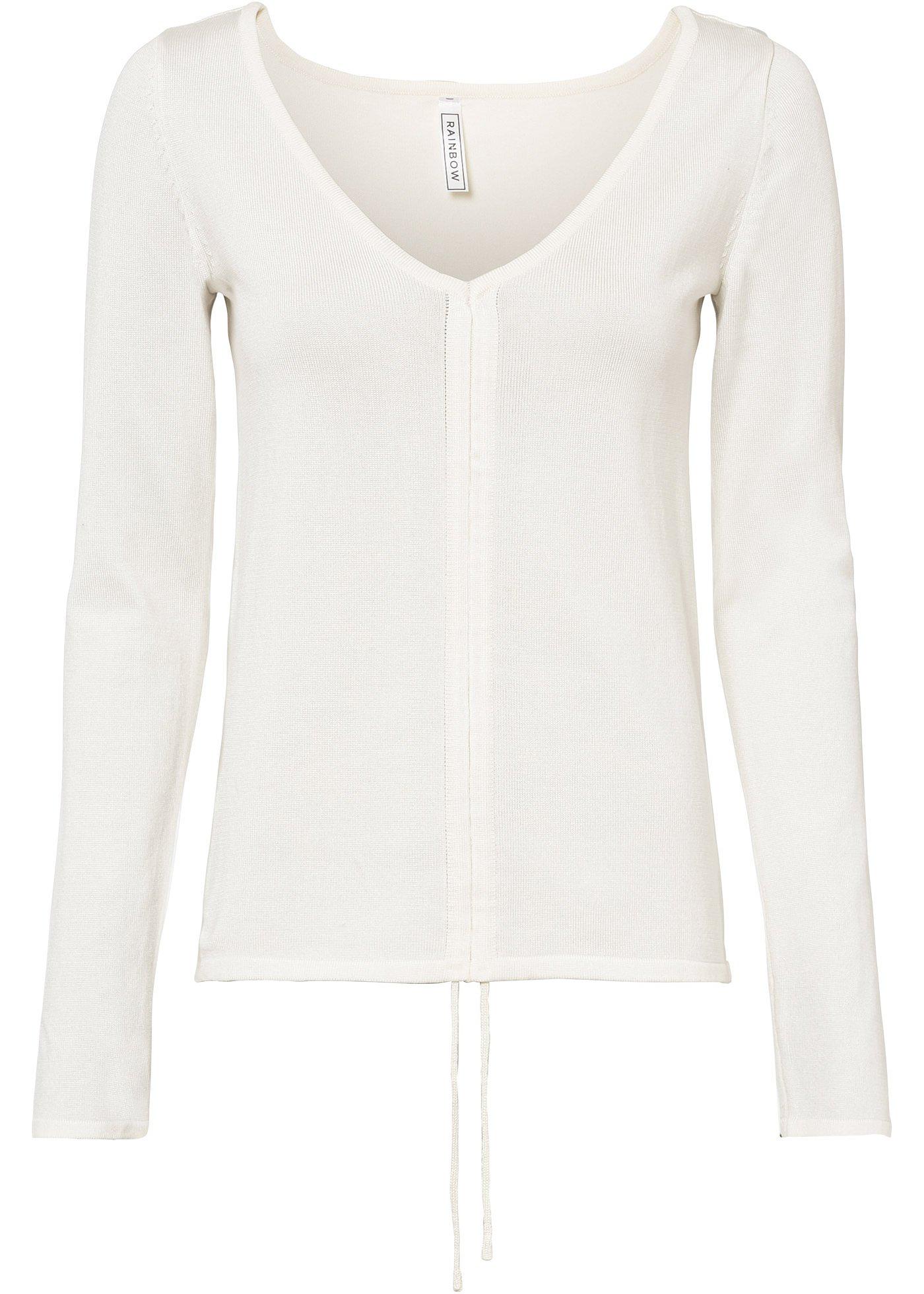 Pull froncé avec viscose