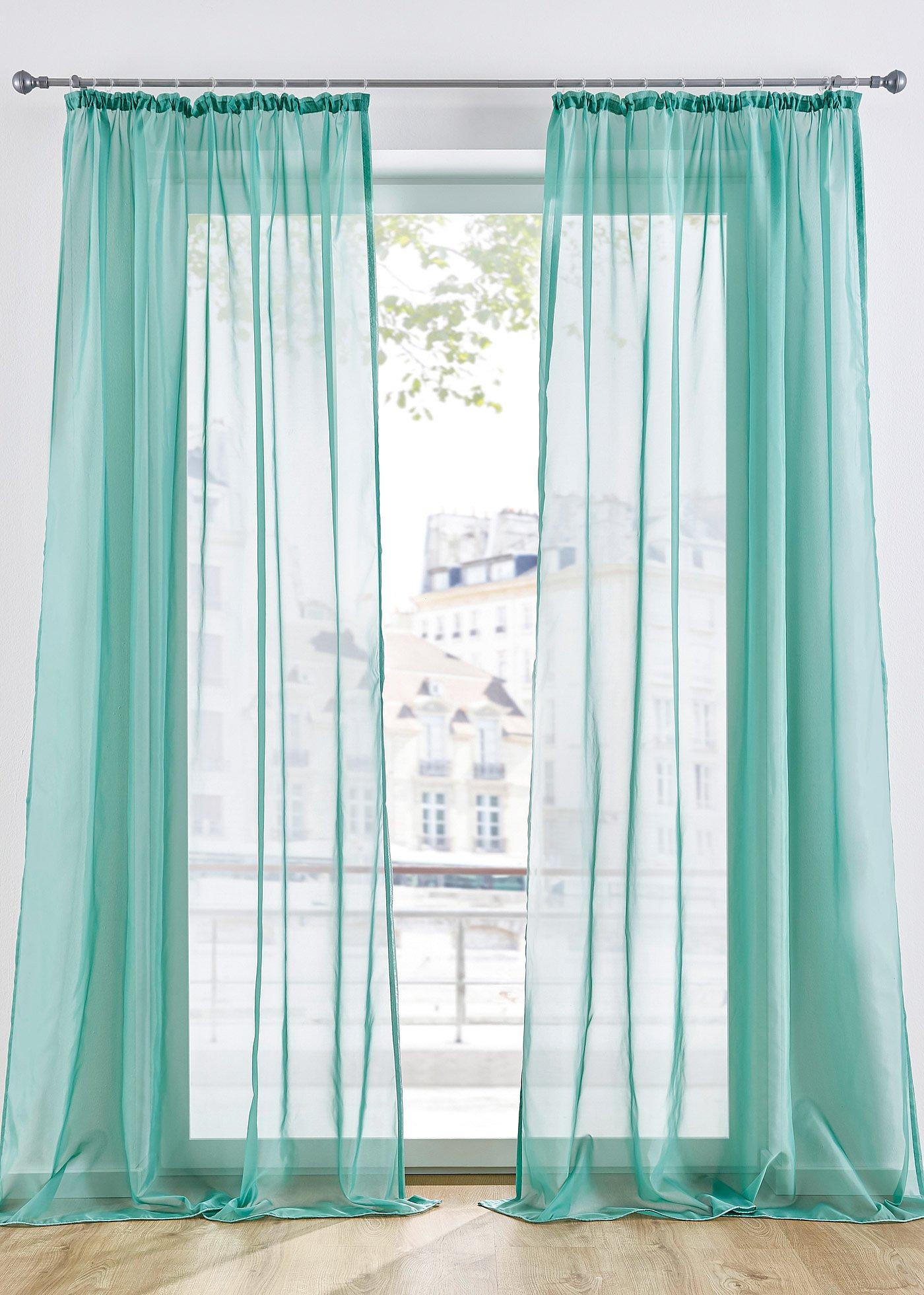 Voilage uni (1 pce.)