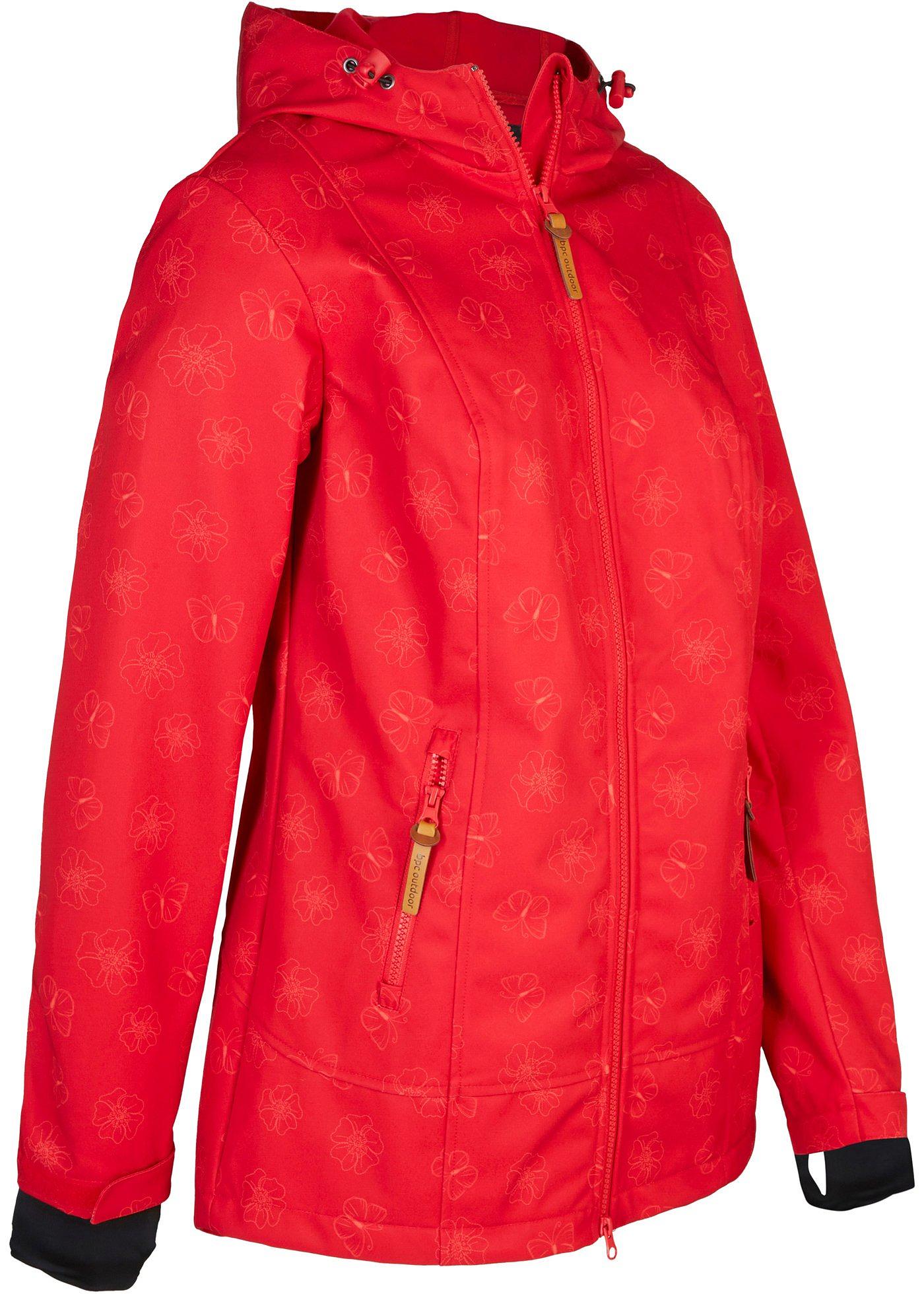 Veste softshell à motif floral