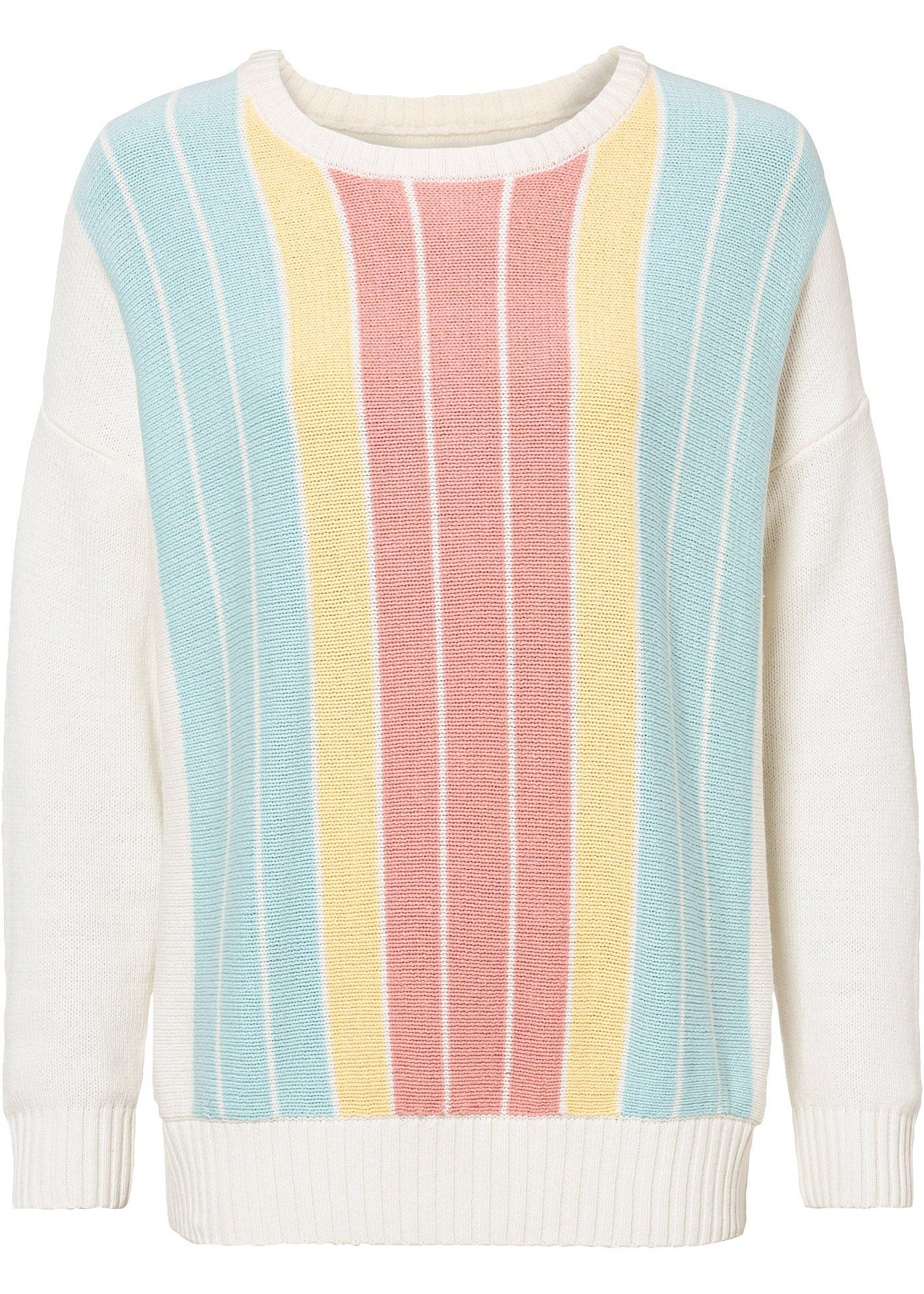 Pull manches chauve-souris color block