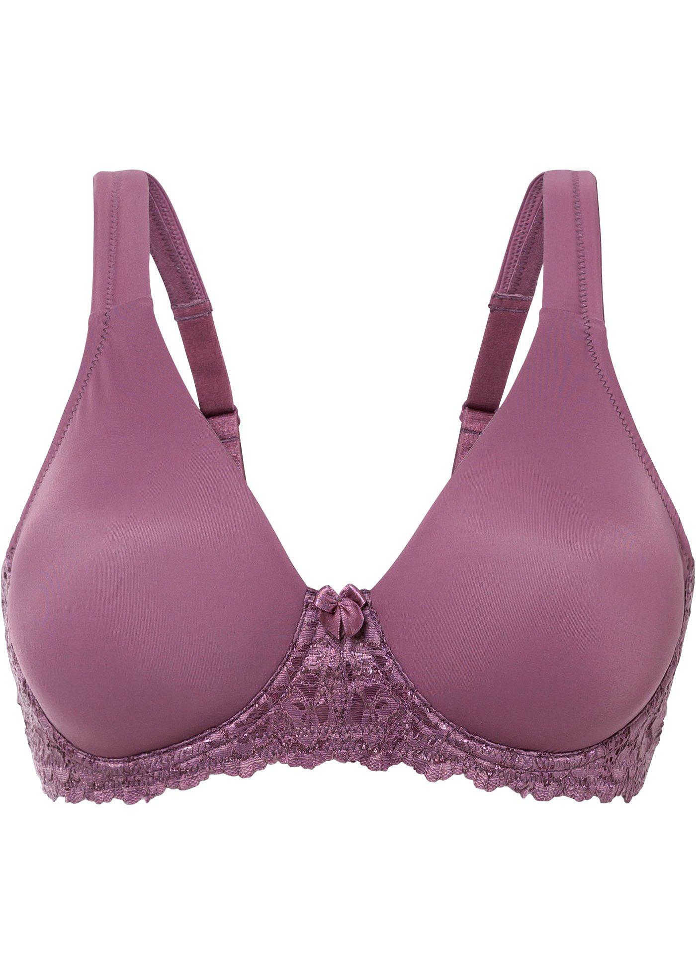 Soutien-gorge moulé non rembourré à armatures