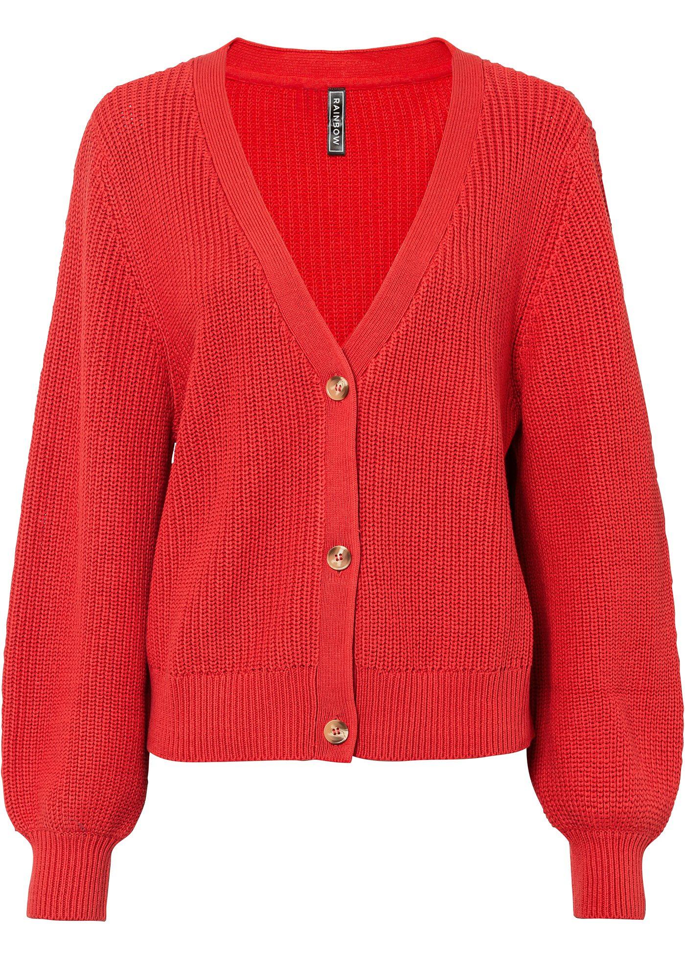 Gilet en maille oversized avec manches ballon