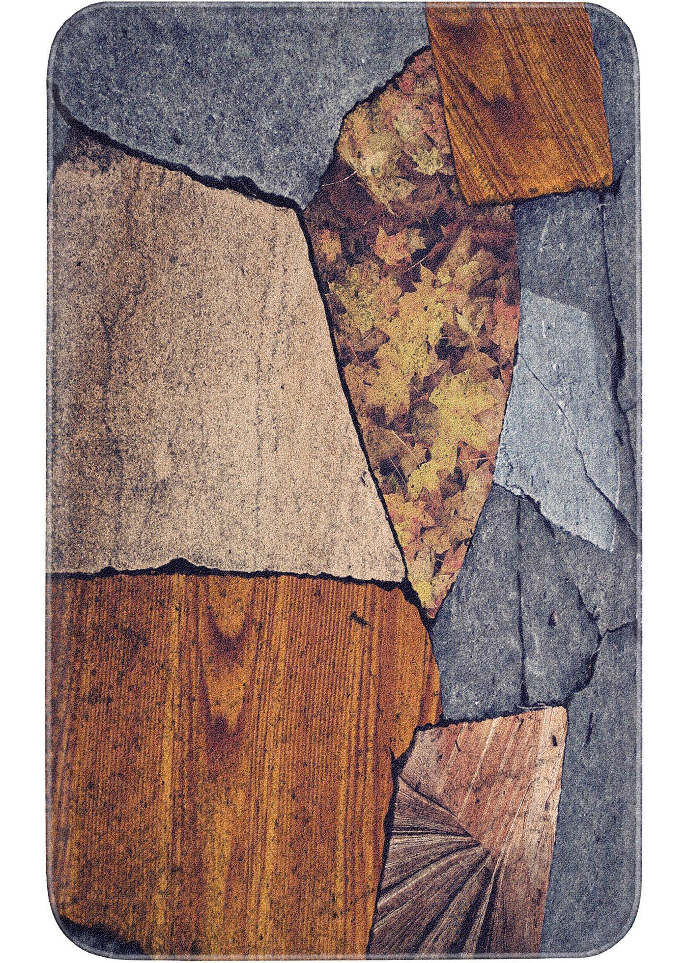 Tapis de salle de bain à mémoire de forme