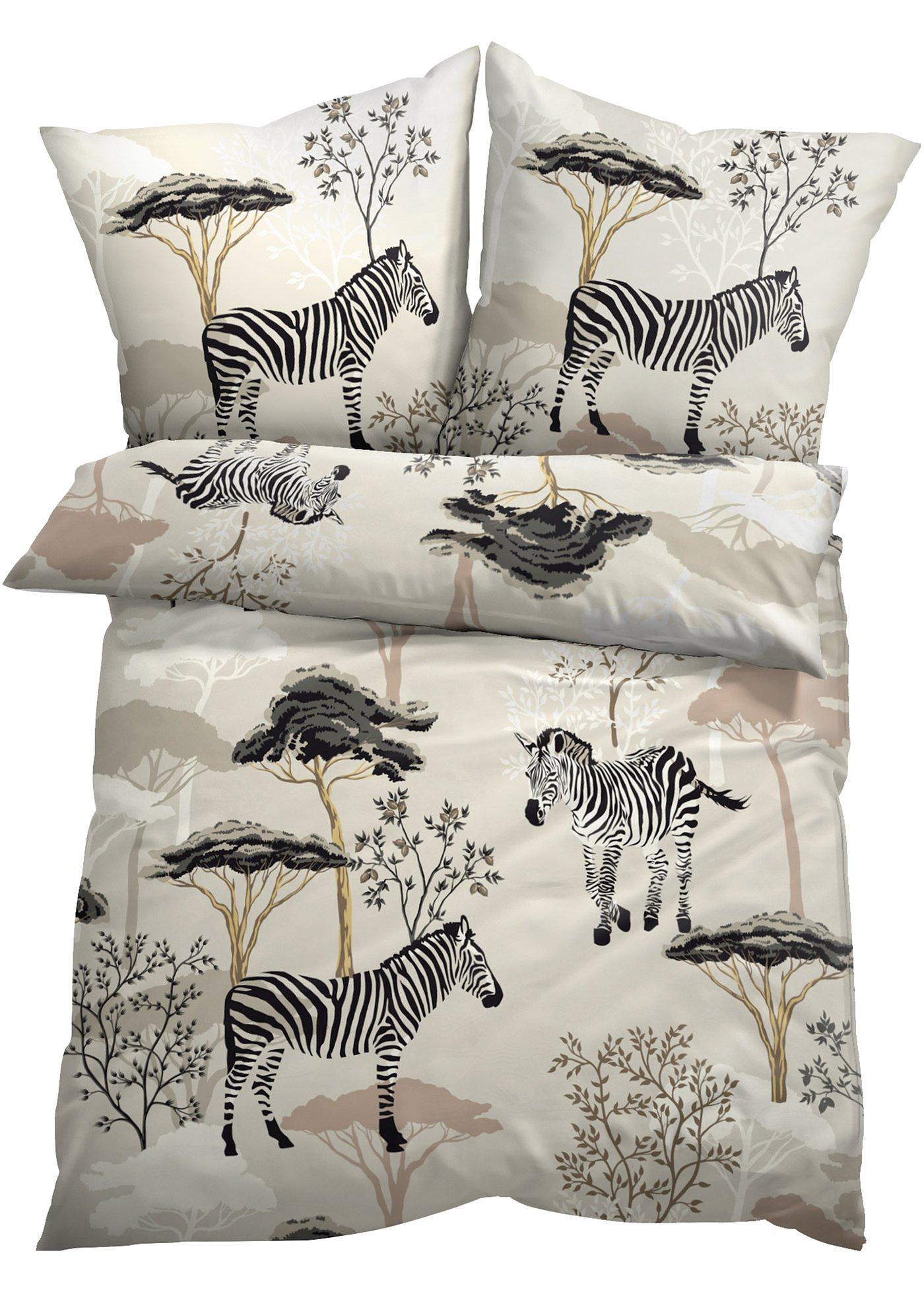 Parure de lit avec zèbres