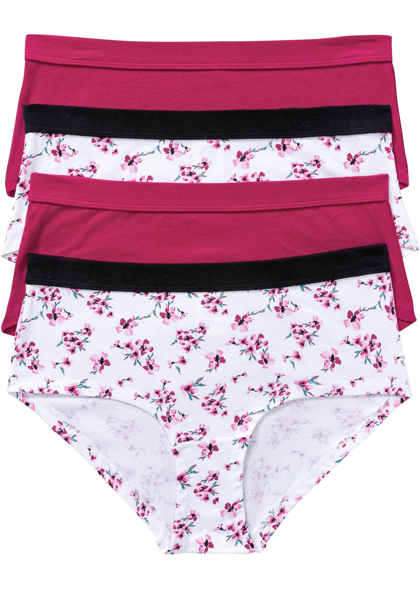 Lot de 4 maxi culottes avec coton