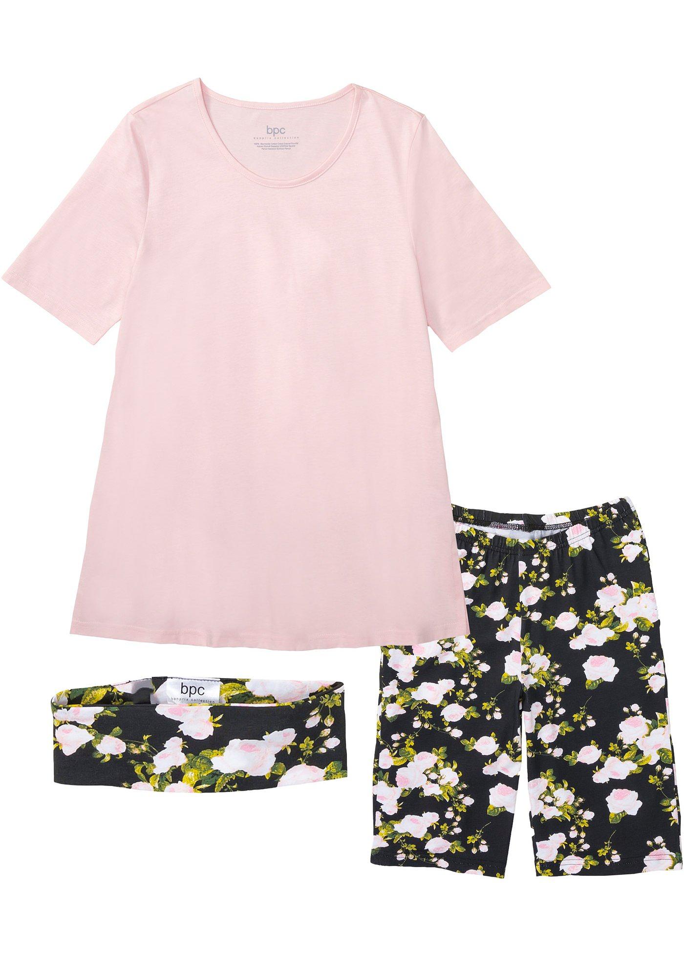 Pyjashort avec cycliste et bandeau de front