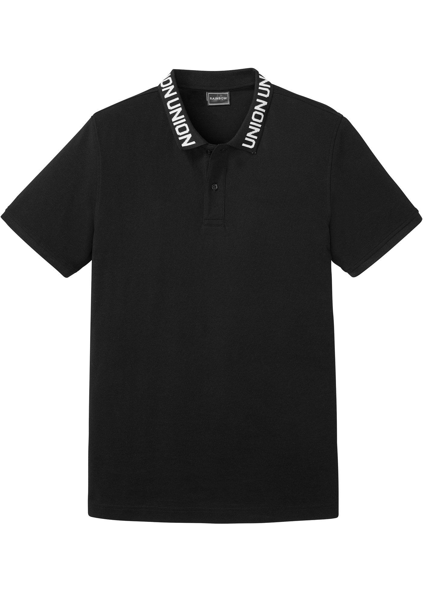 Polo en piqué en coton, Slim Fit