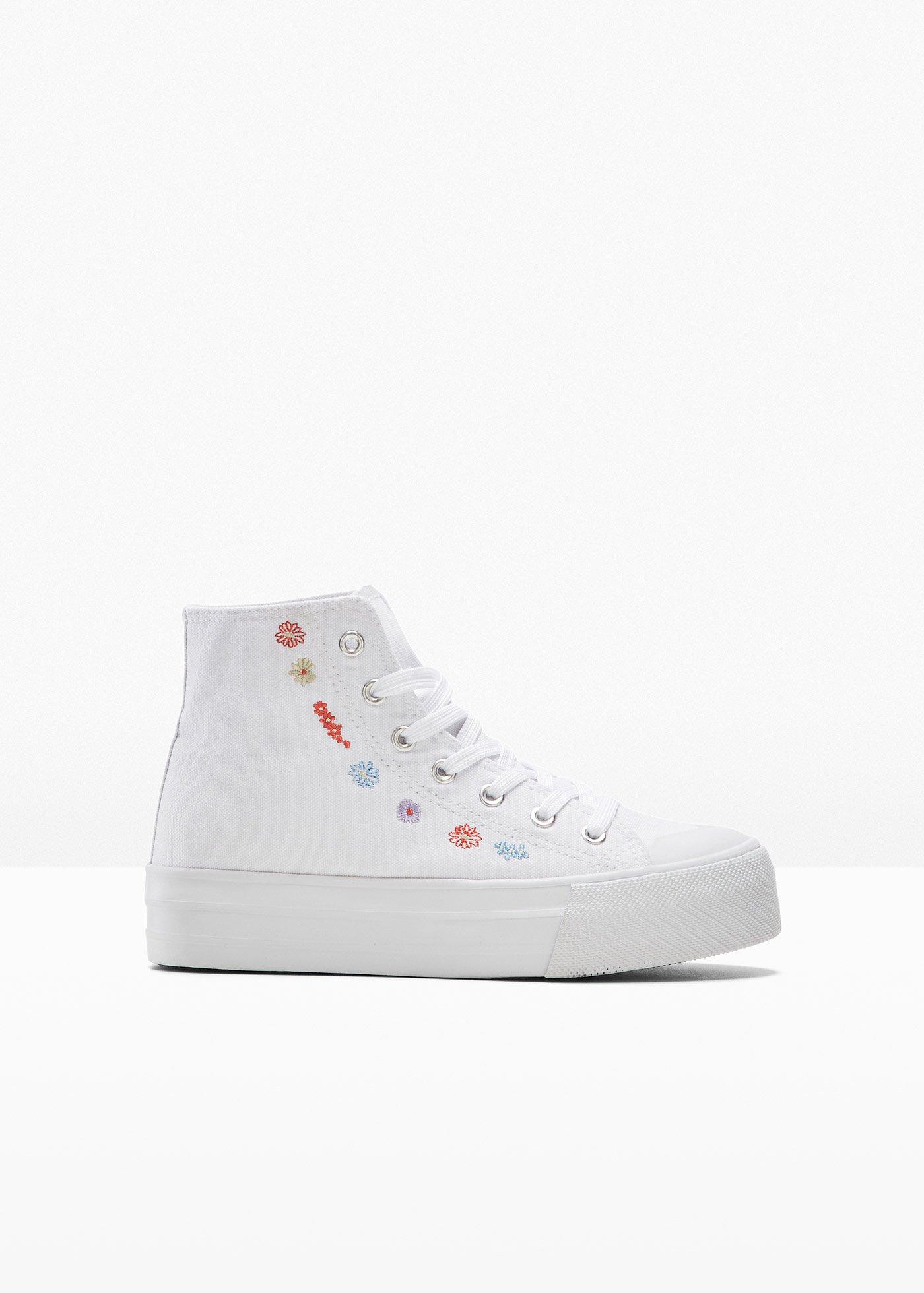 Baskets montantes à plateforme