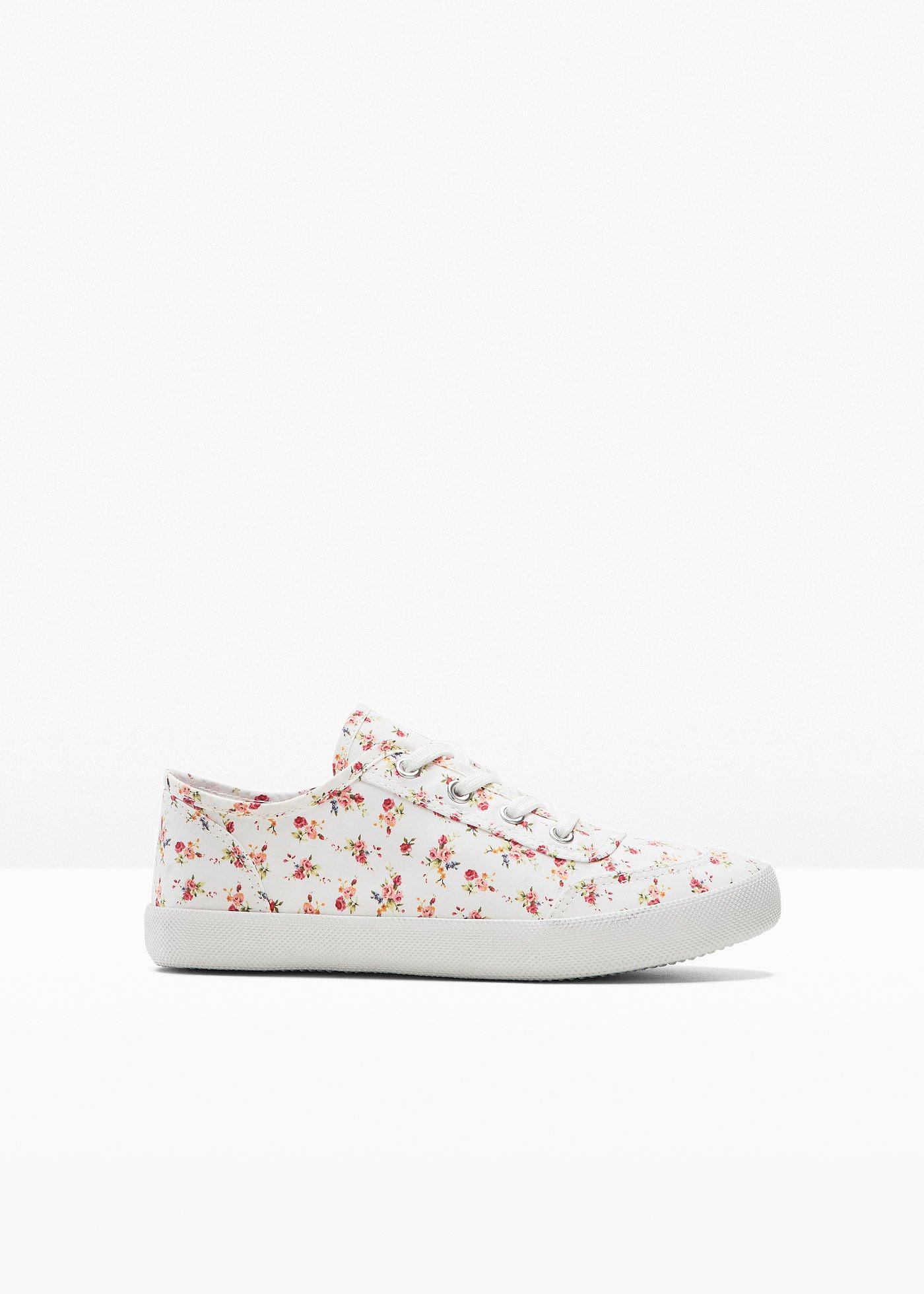 sneakers fleurs