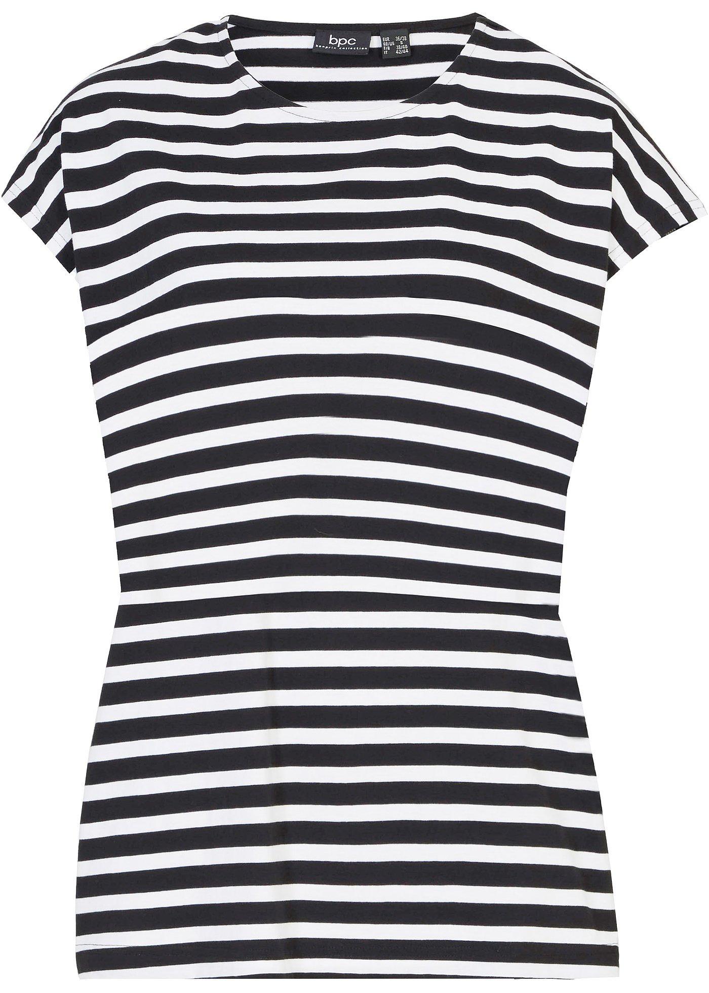 T-shirt rayé oversize