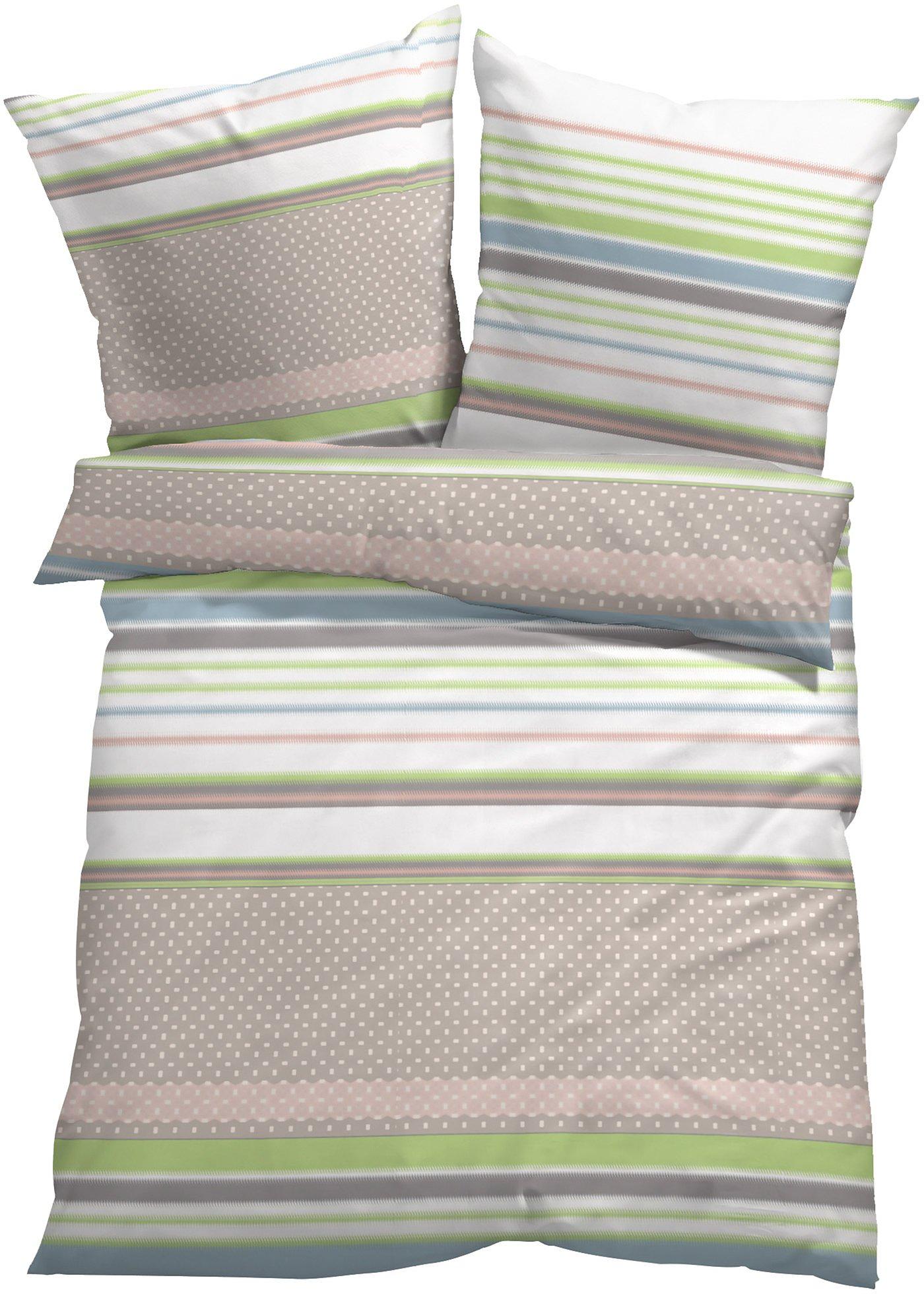 Parure de lit à rayures