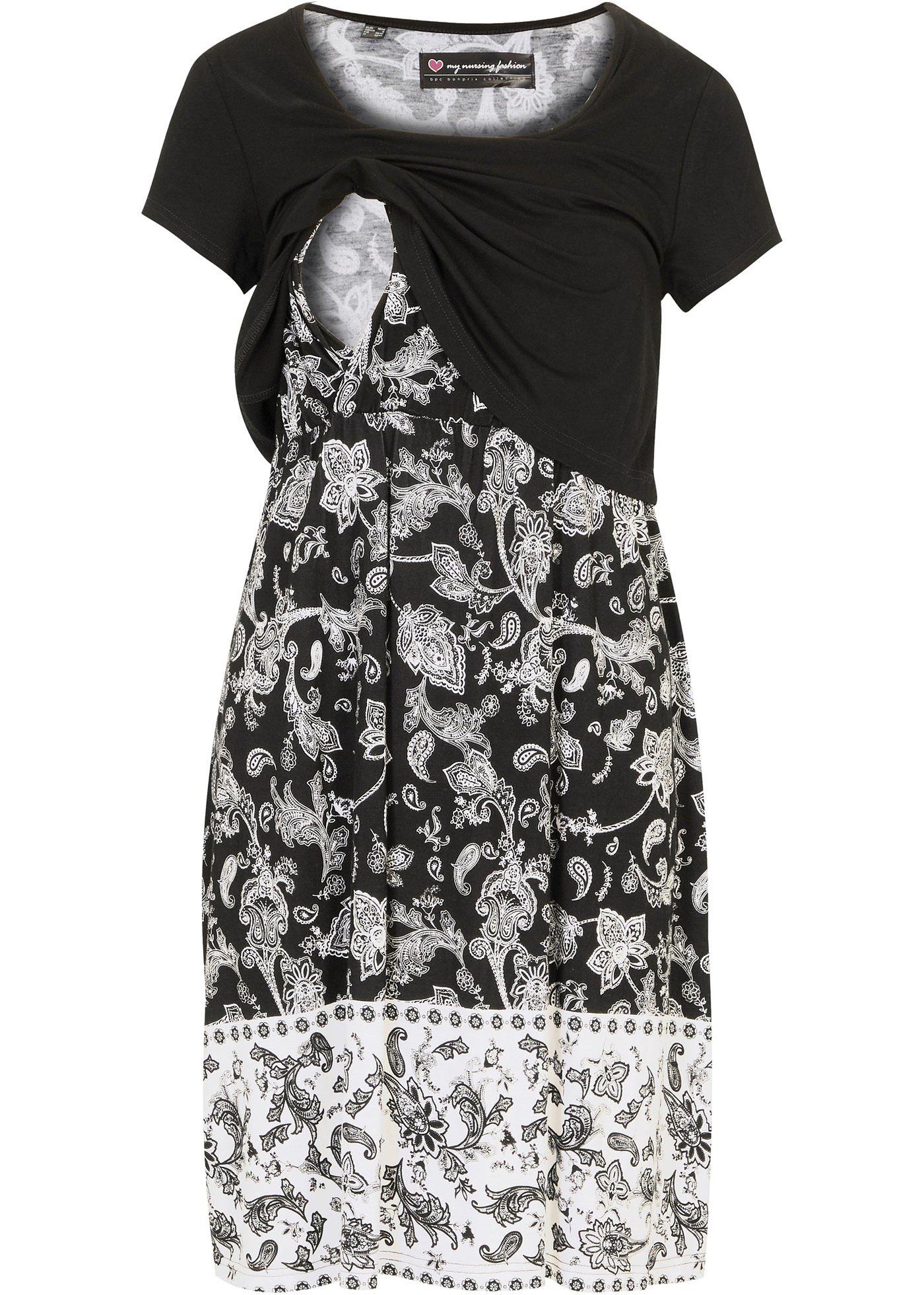 Robe de grossesse avec fonction allaitement