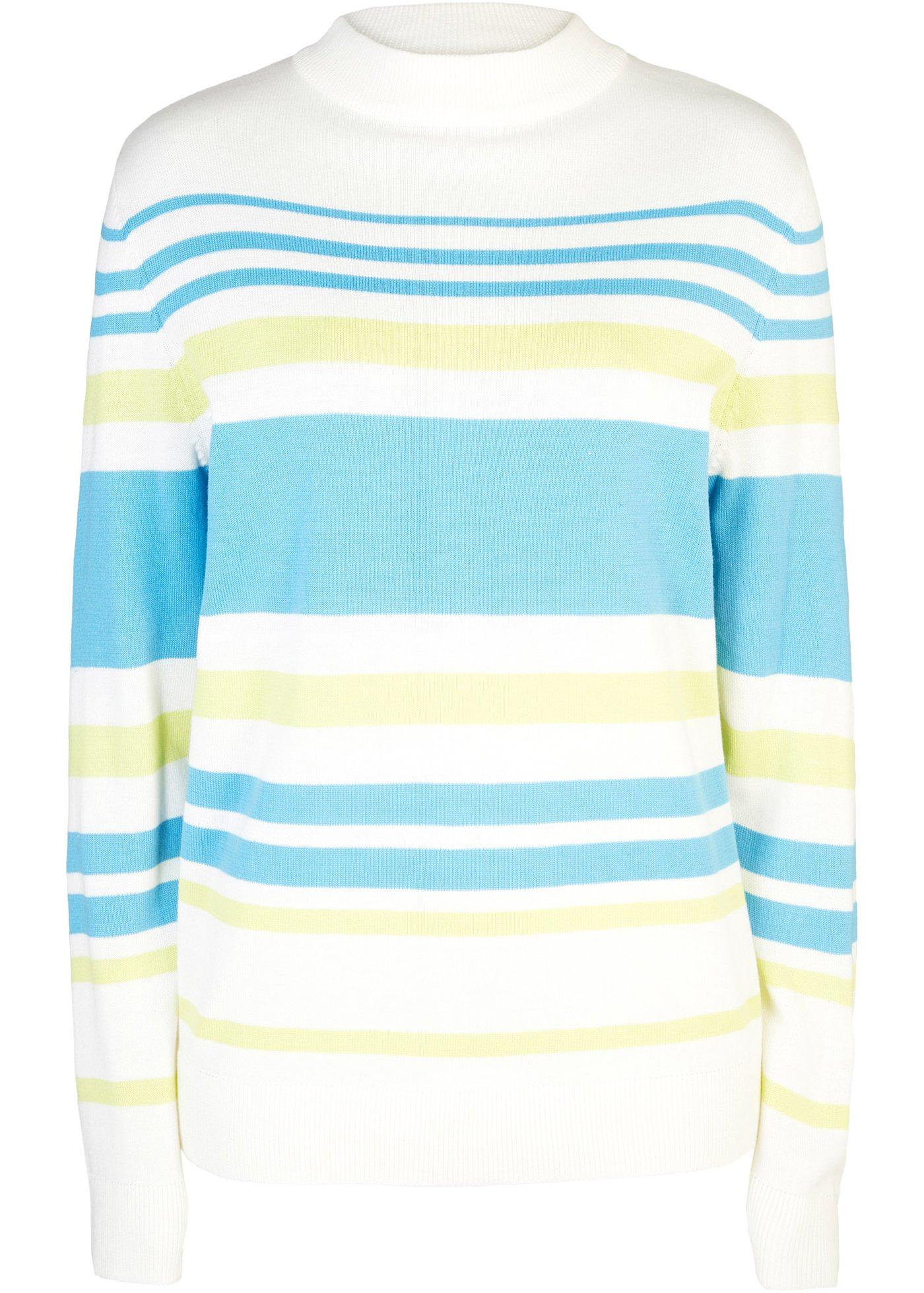 Pull en maille à rayures