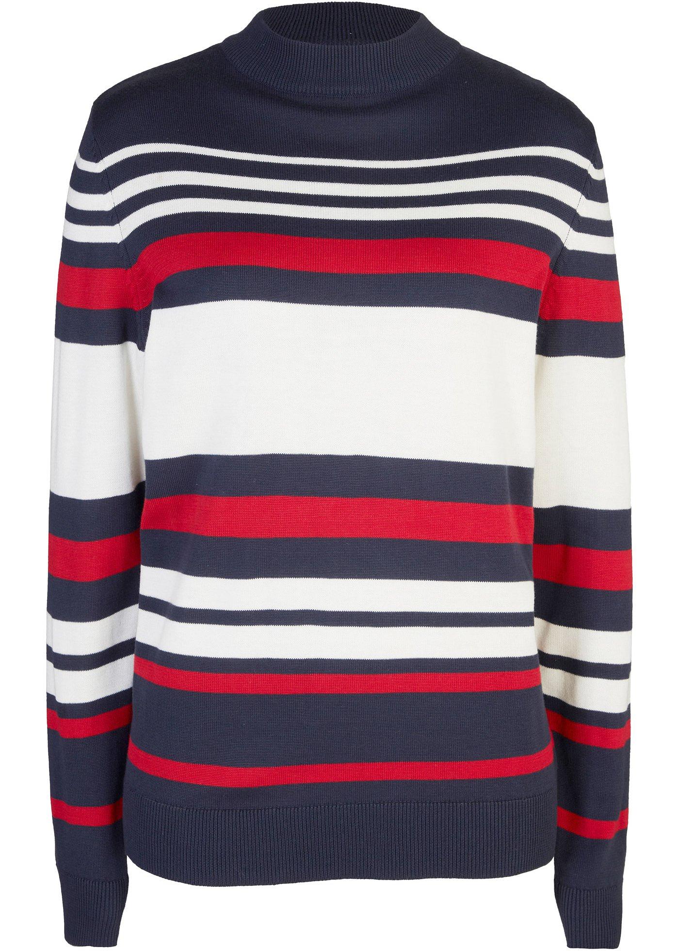 Pull en maille à rayures