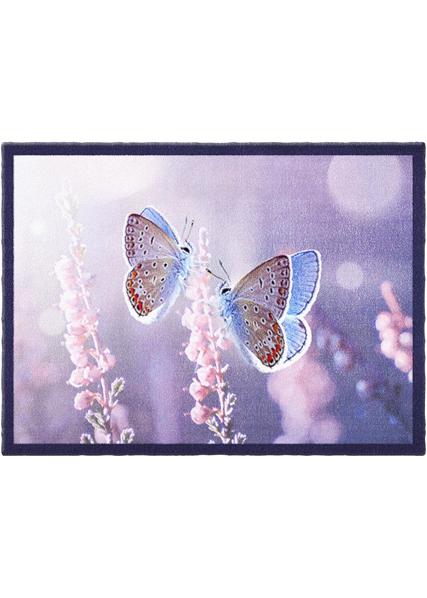Tapis de protection avec papillons