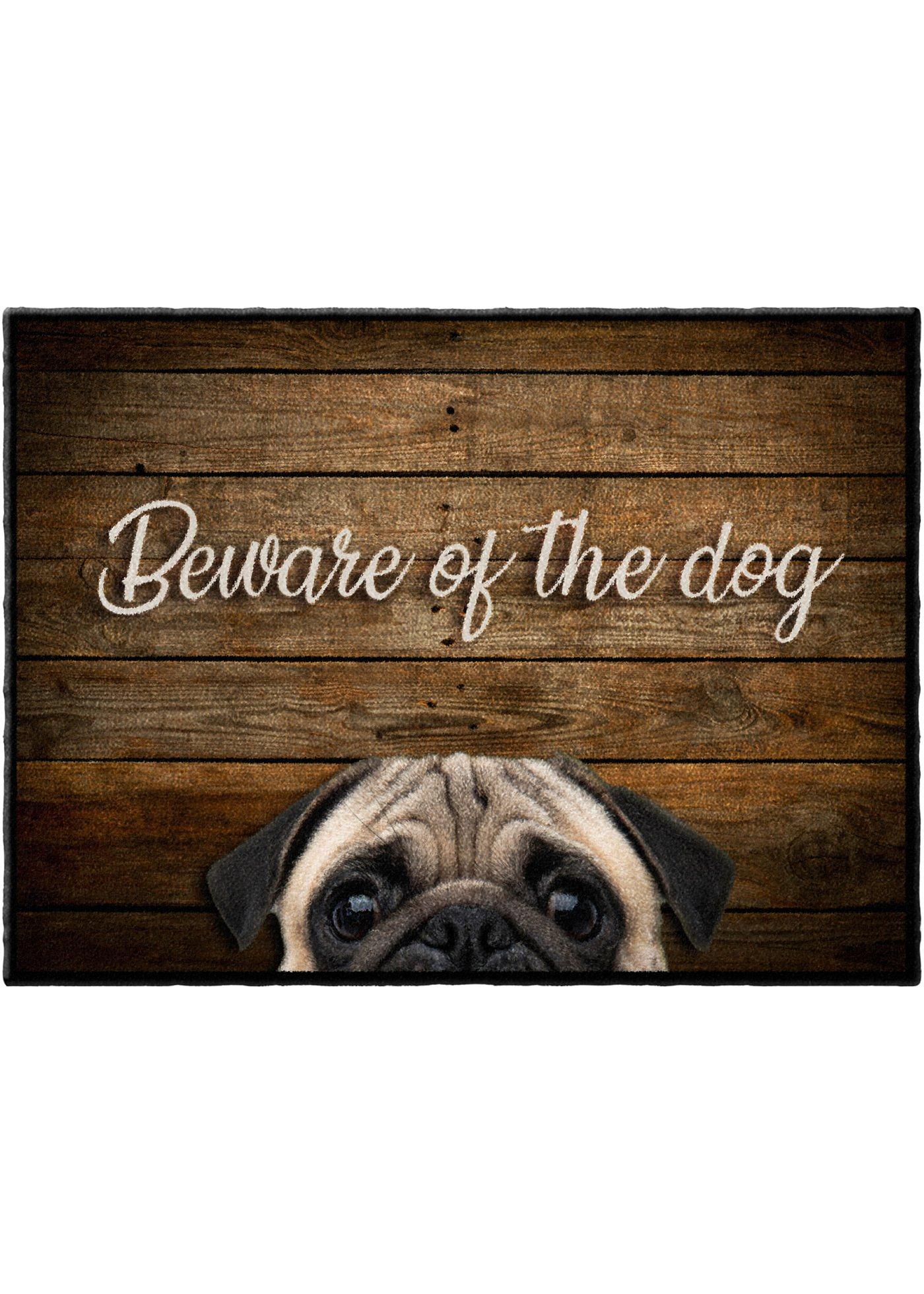 Tapis de protection avec message