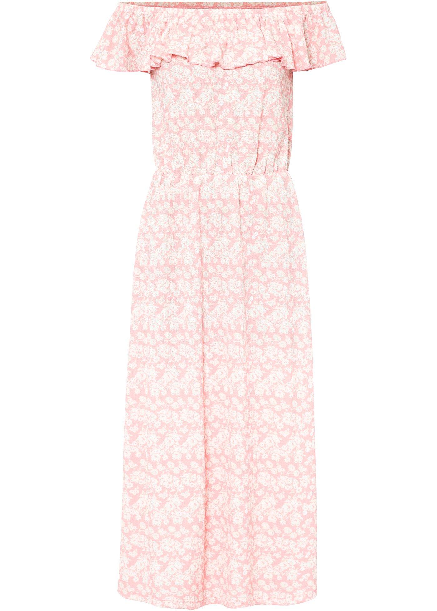 Robe longue en crêpe