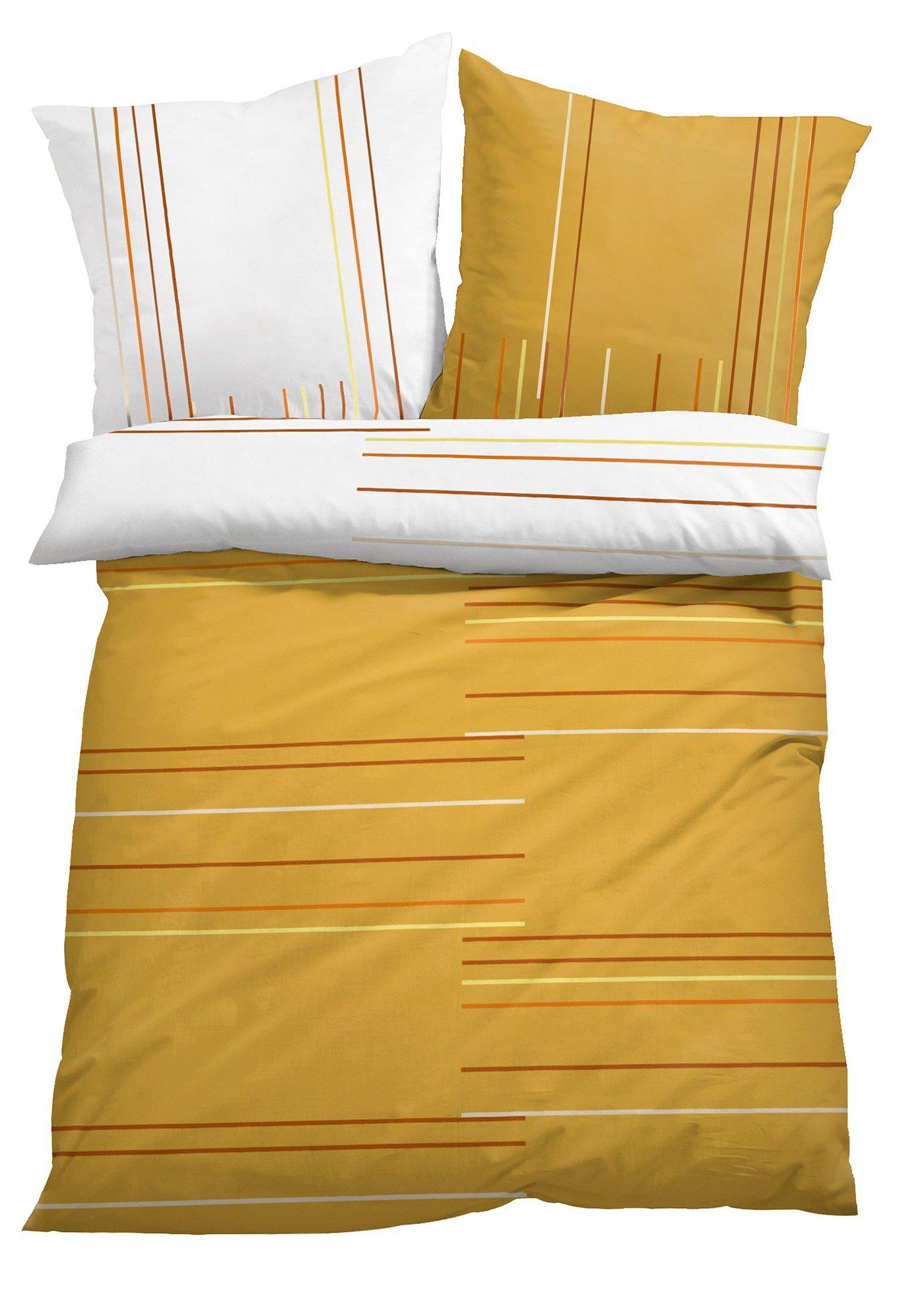 Parure de lit réversible à rayures