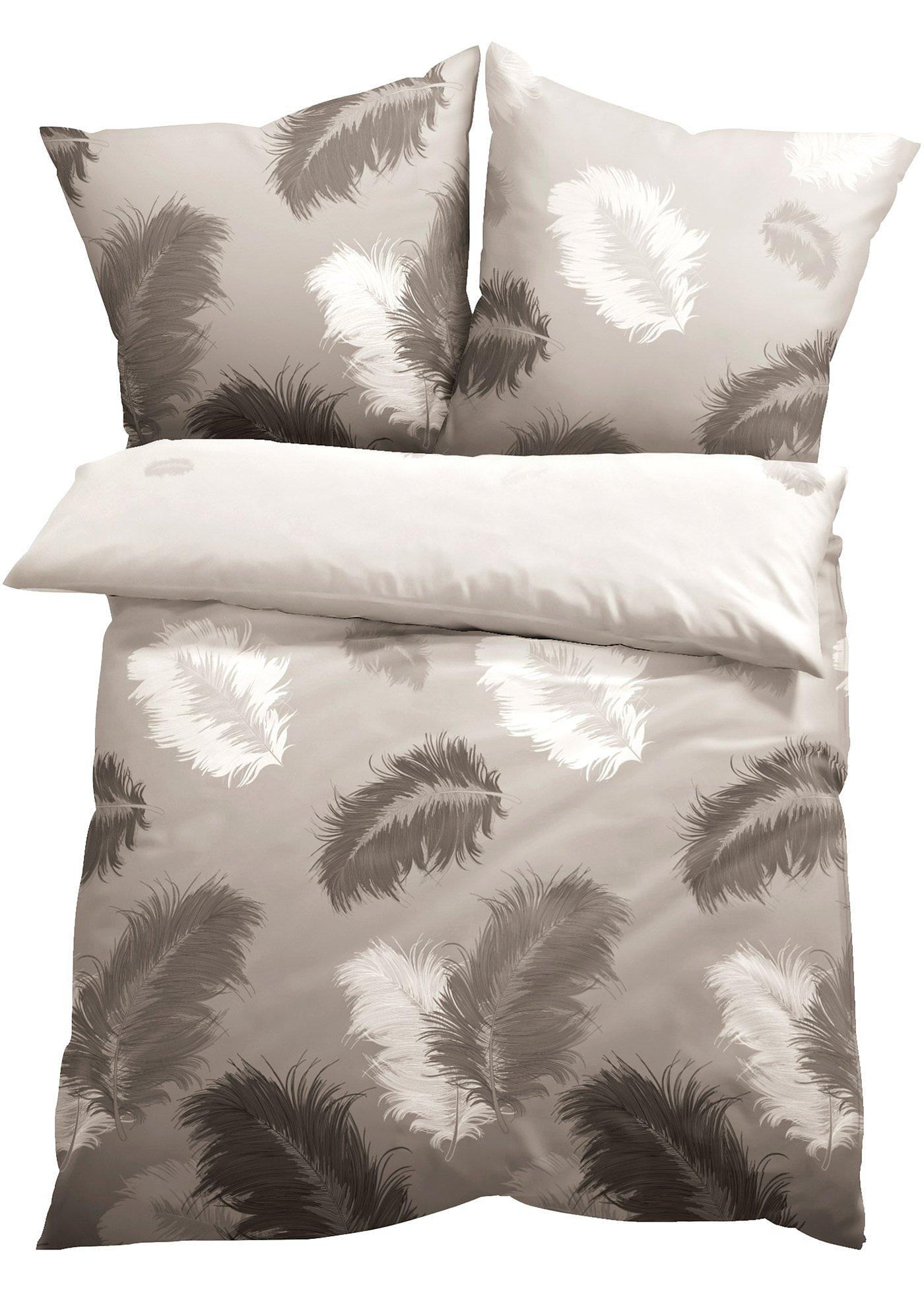 Parure de lit avec plumes