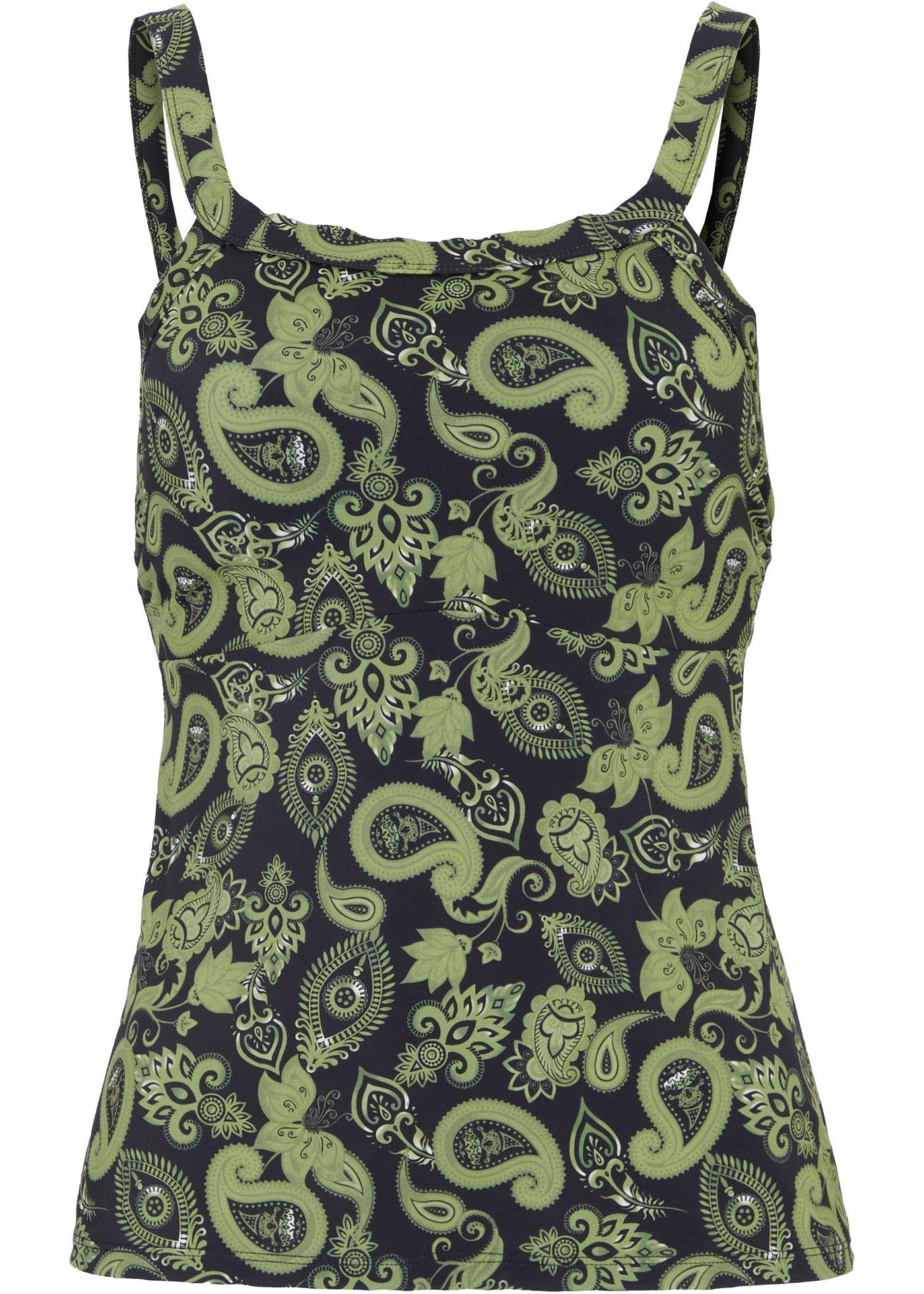 Haut de tankini pour prothèses avec polyamide recyclé