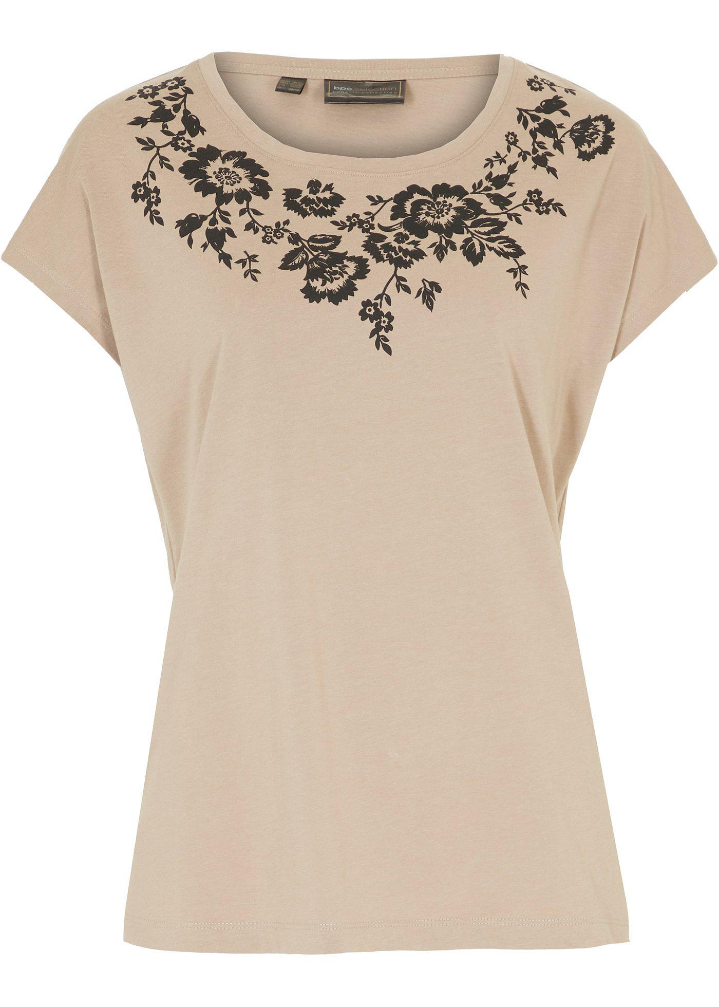 T-shirt avec imprimé floral