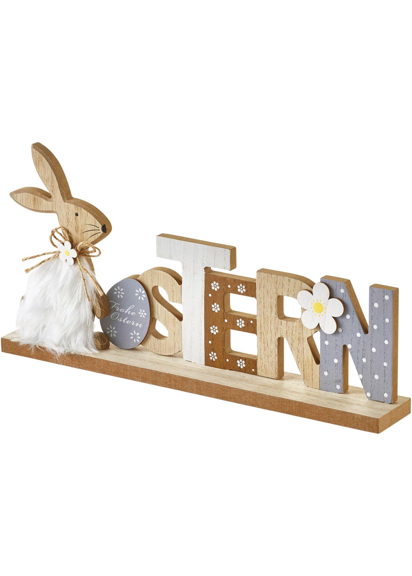 Objet déco avec inscription Ostern