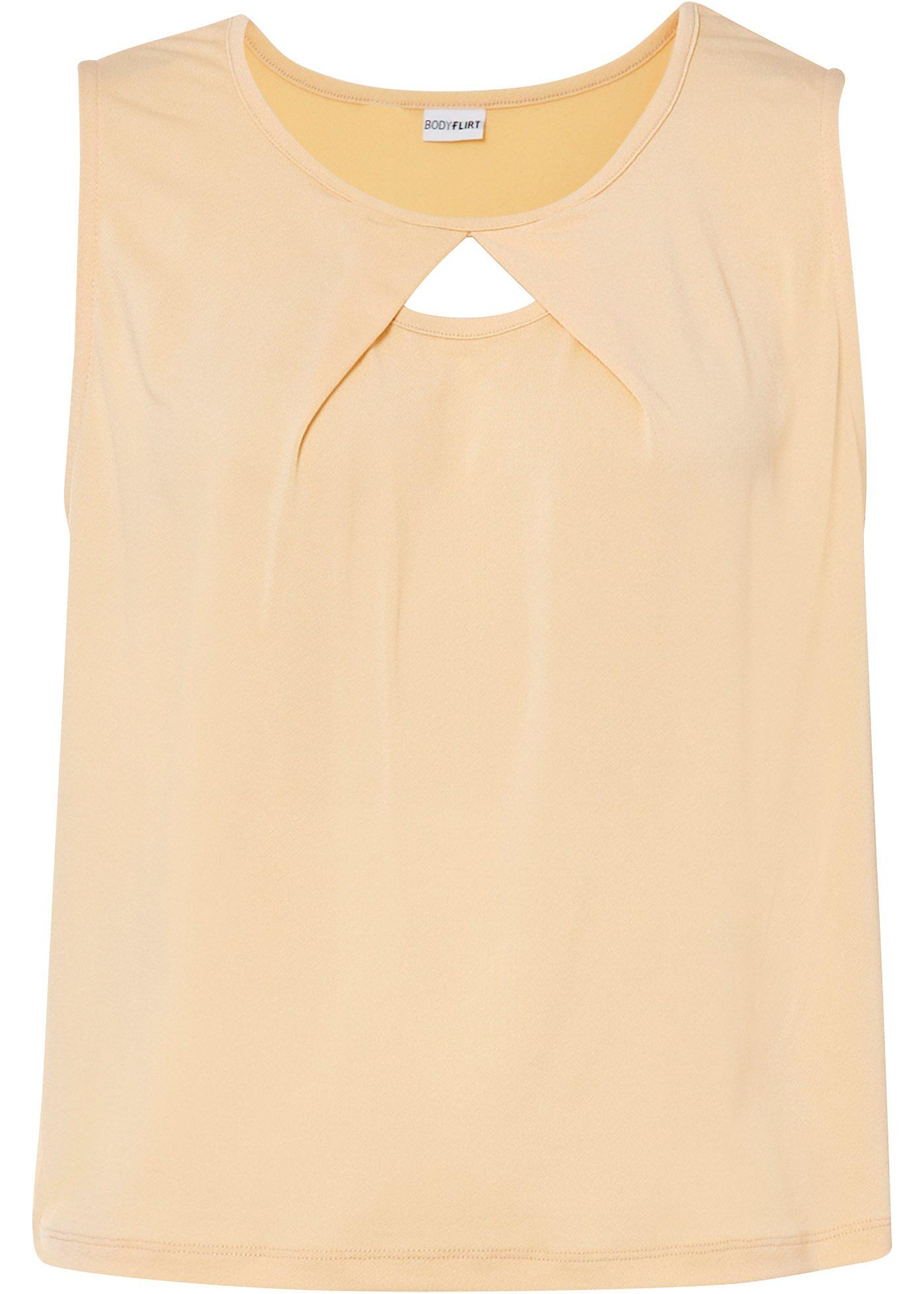 Top en jersey avec découpe