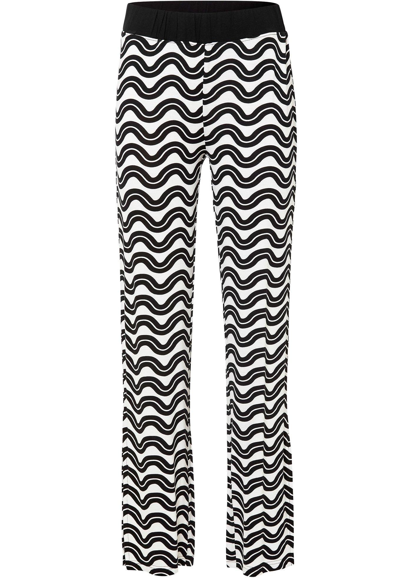 Legging à motif vague