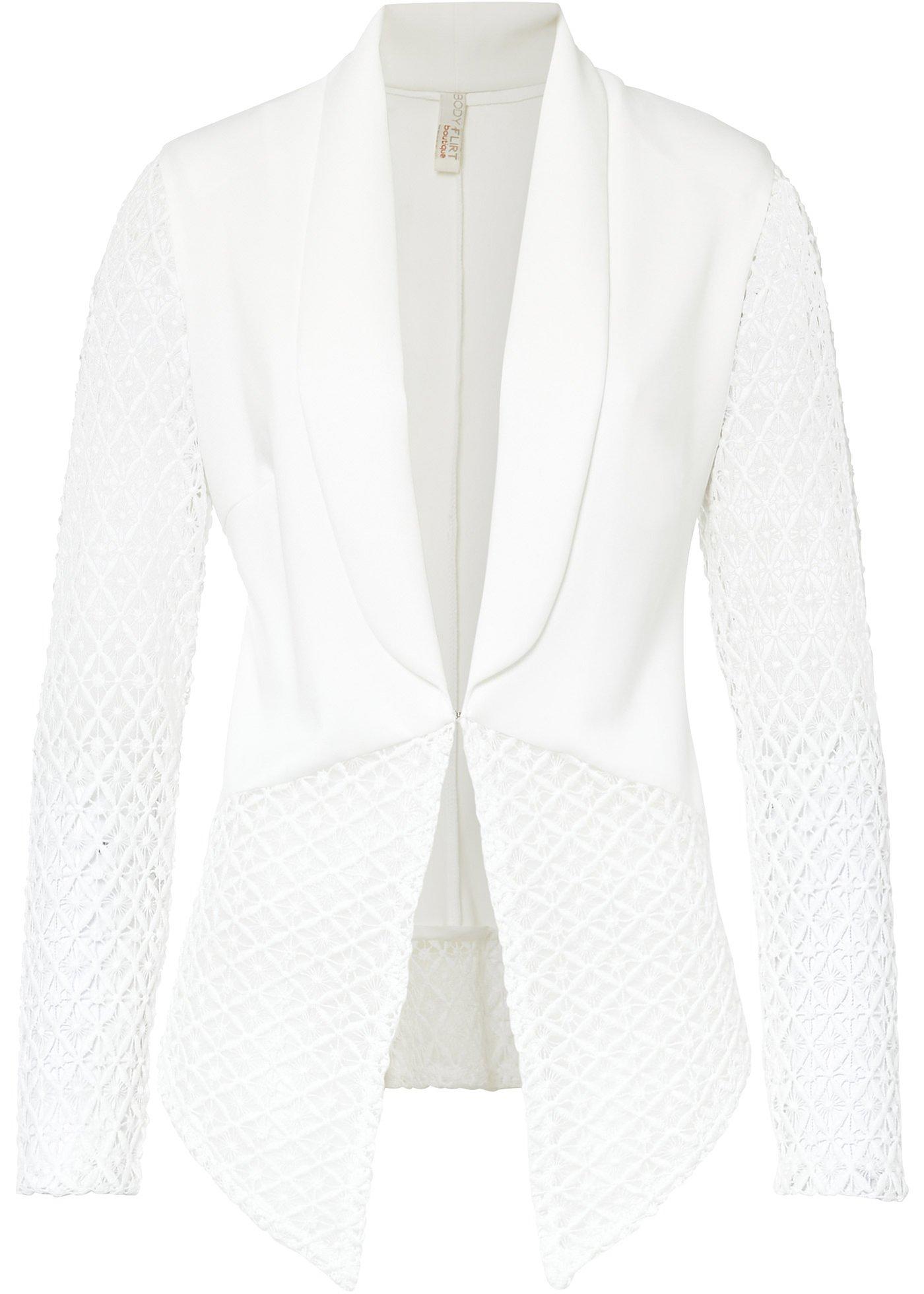 Blazer à dentelle