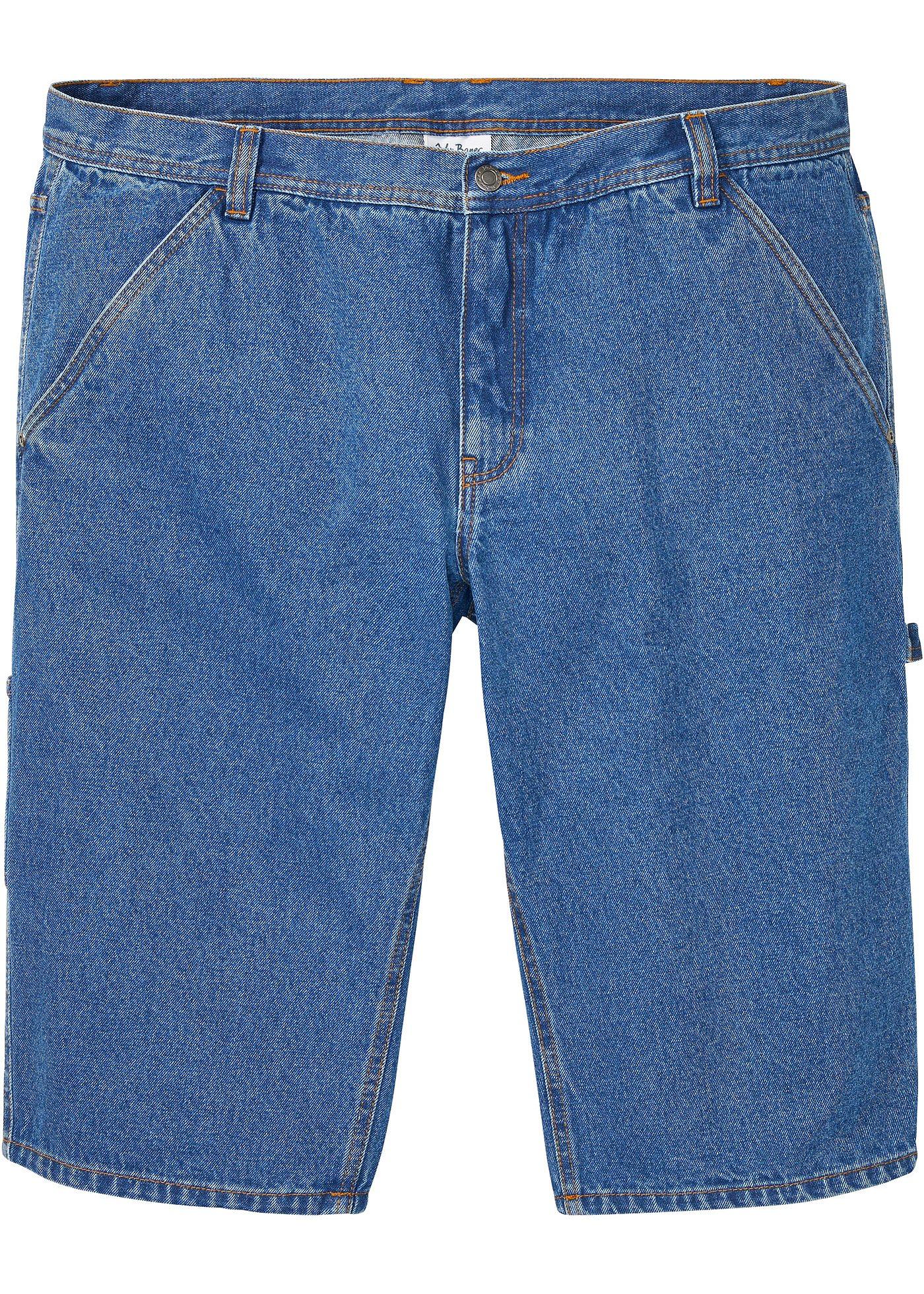 Bermuda long en jean, Loose Fit