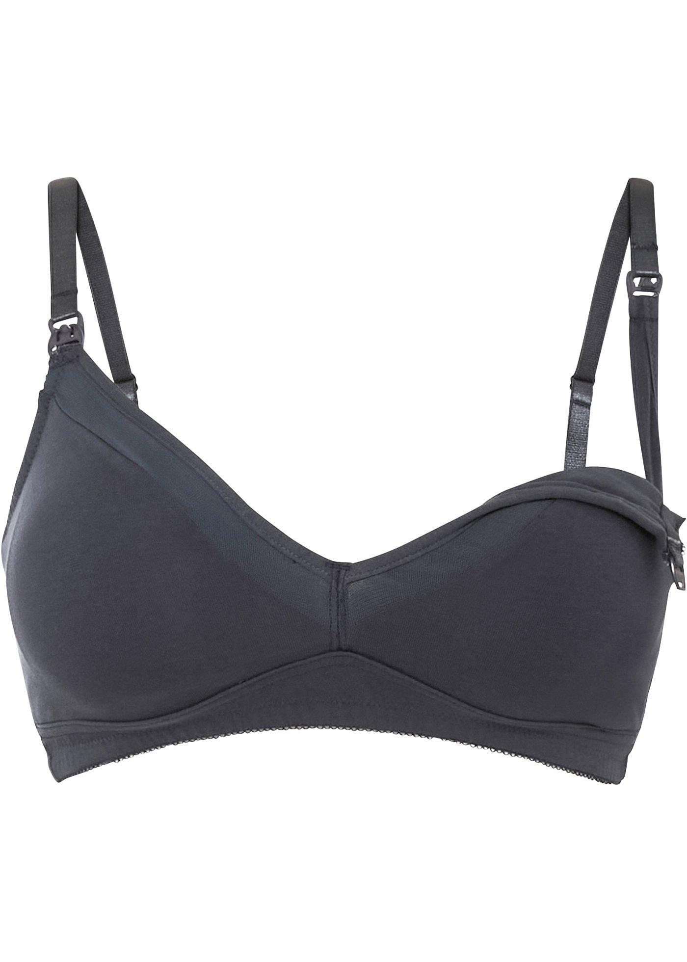 Soutien-gorge d'allaitement sans armatures avec coton