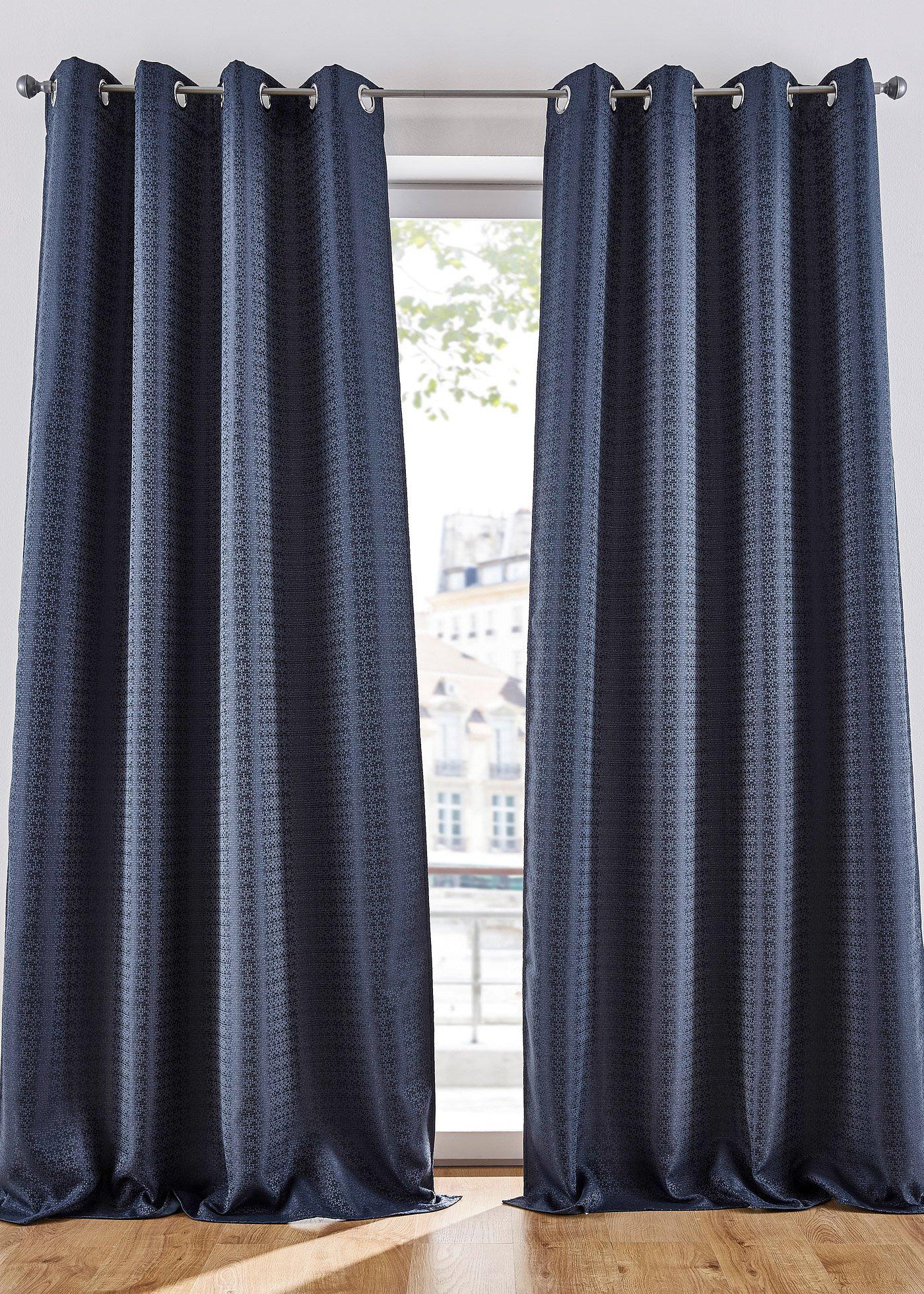 Panneau occultant jacquard avec fonction thermique (1 pce.)