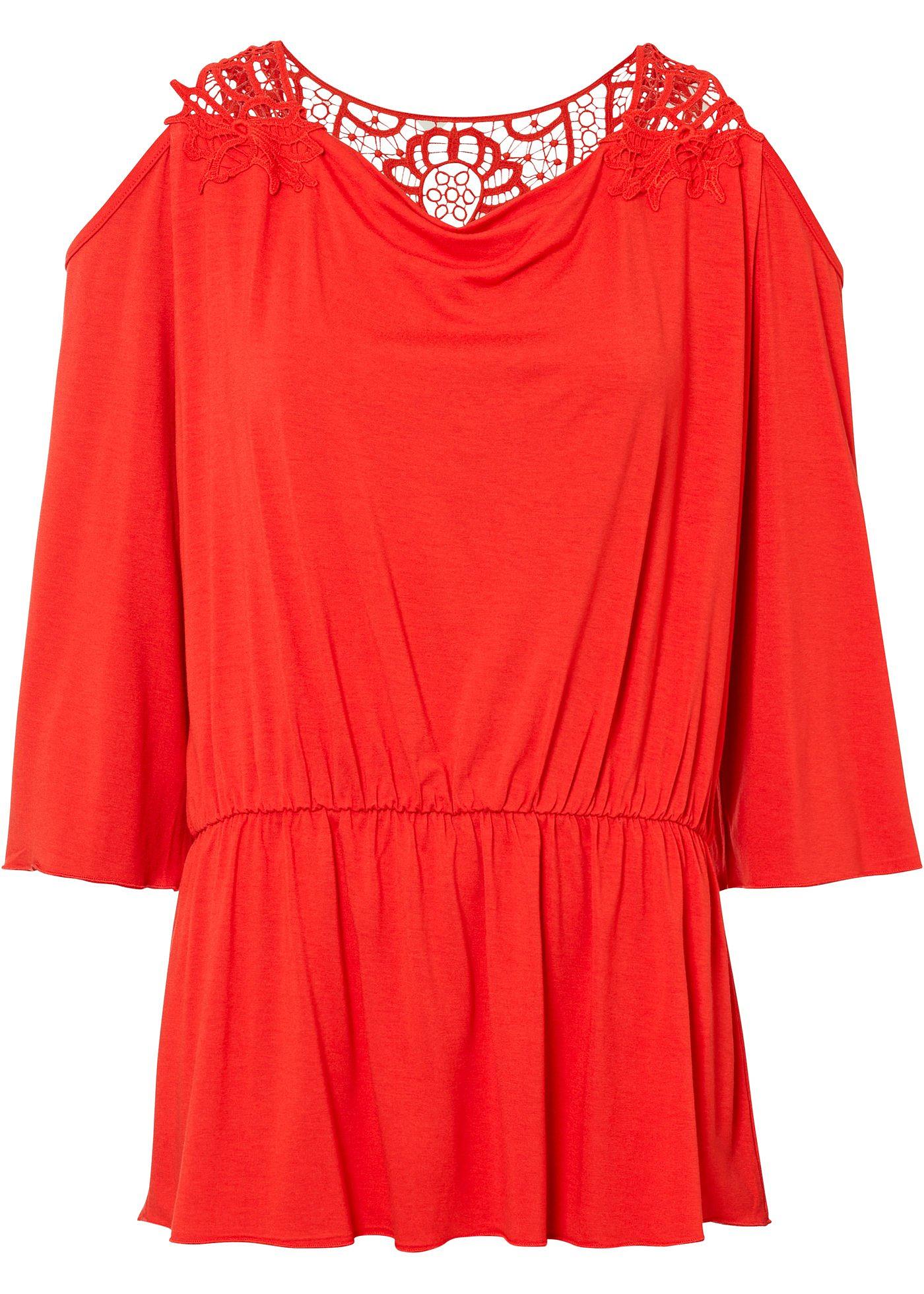 T-shirt avec dentelle