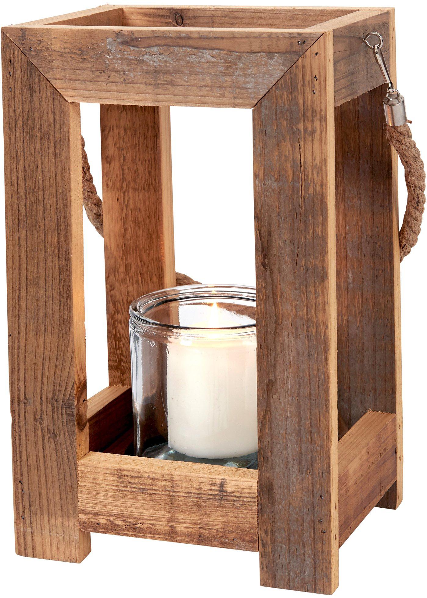 Photophore avec verre