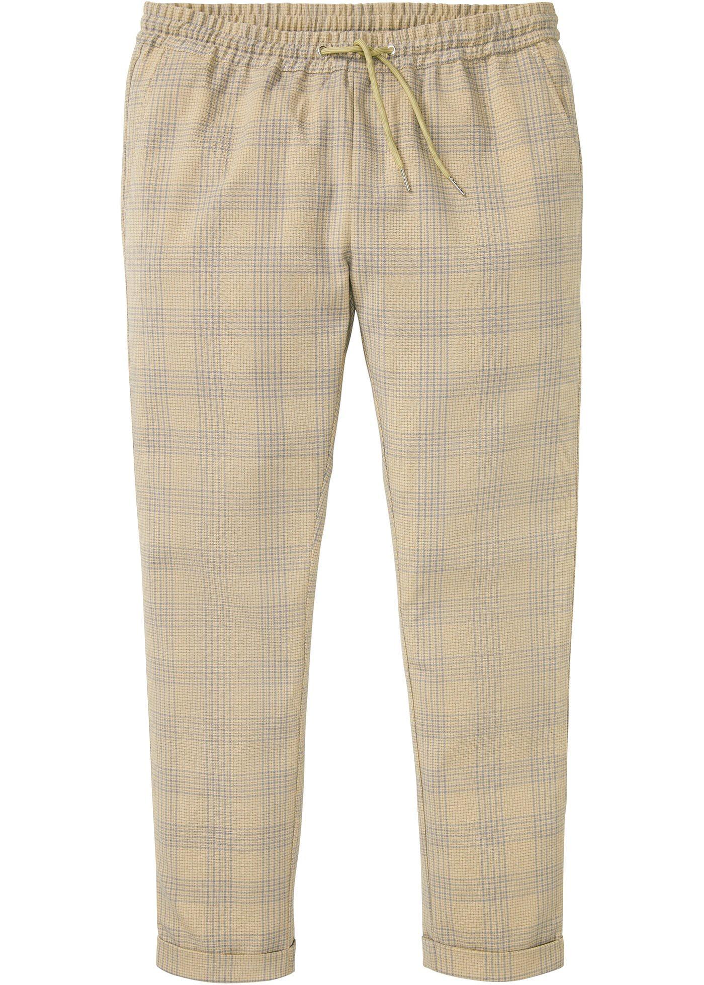 Pantalon chino taille extensible Slim Fit, longueur raccourcie, Tapered