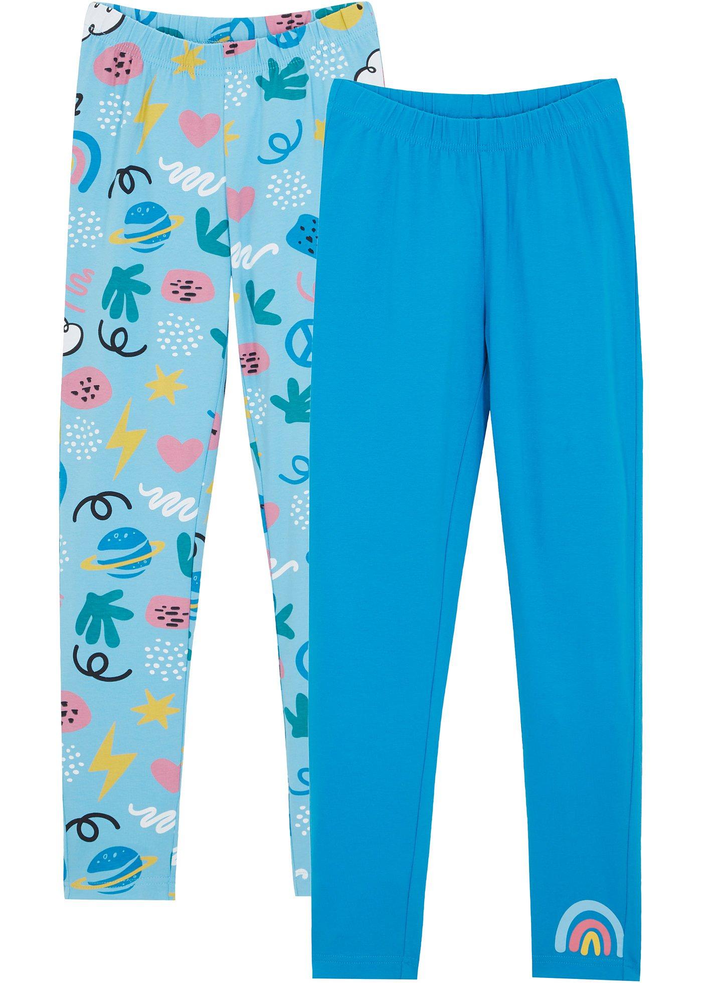 Lot de 2 leggings fille