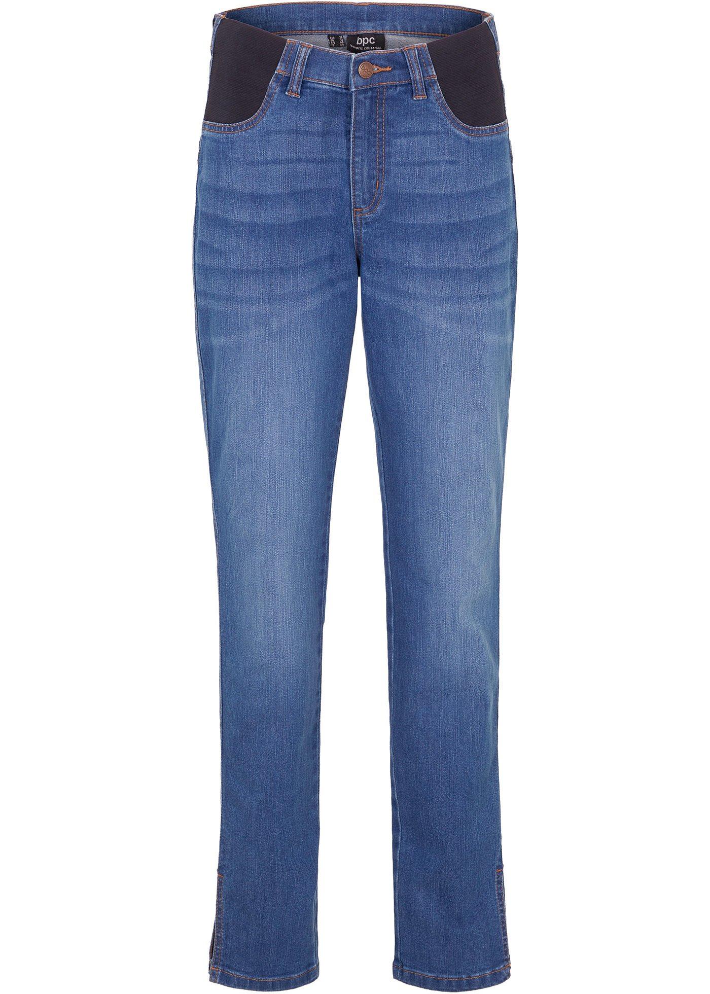 Jean avec empiècements élastiques