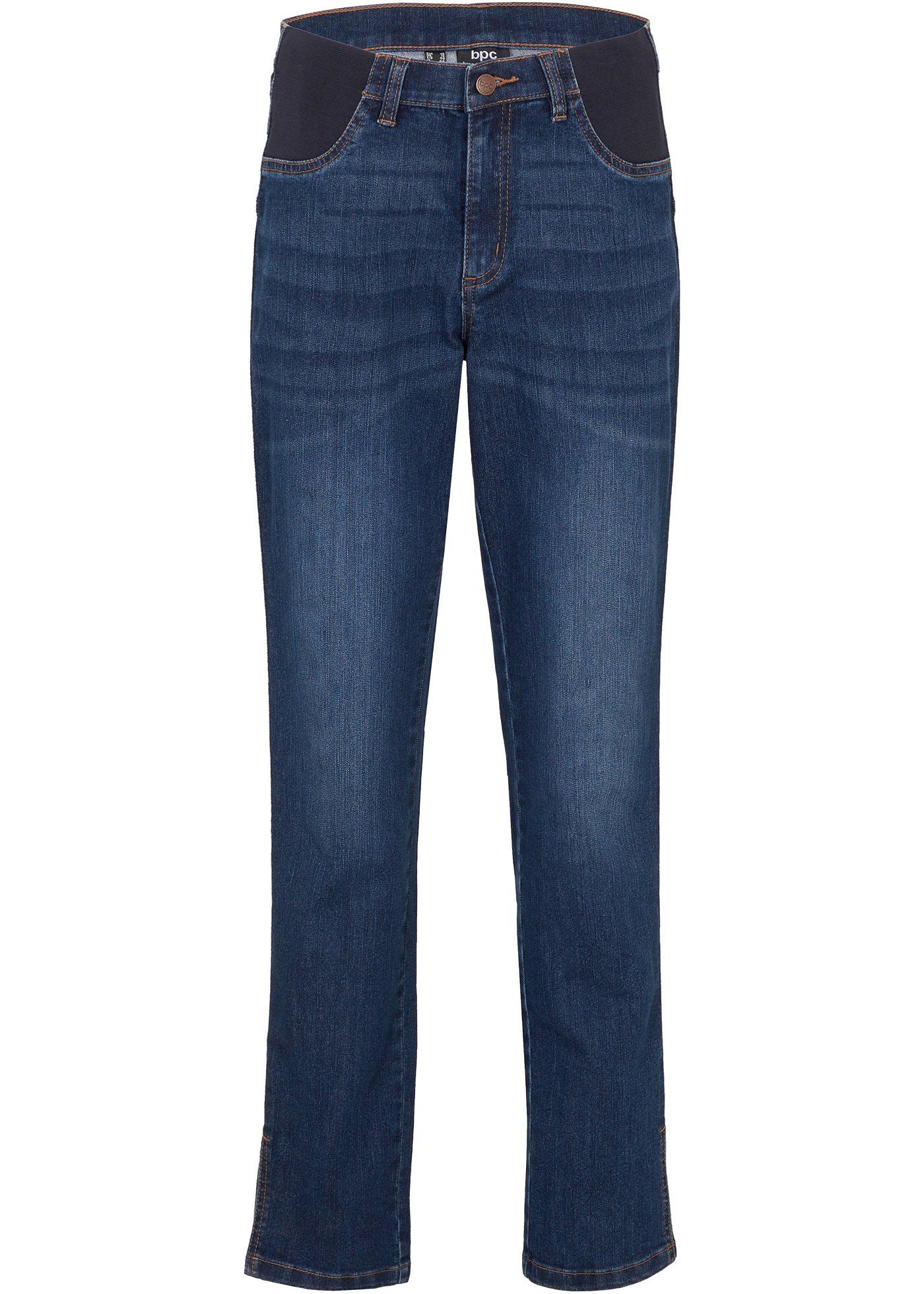 Jean avec empiècements élastiques